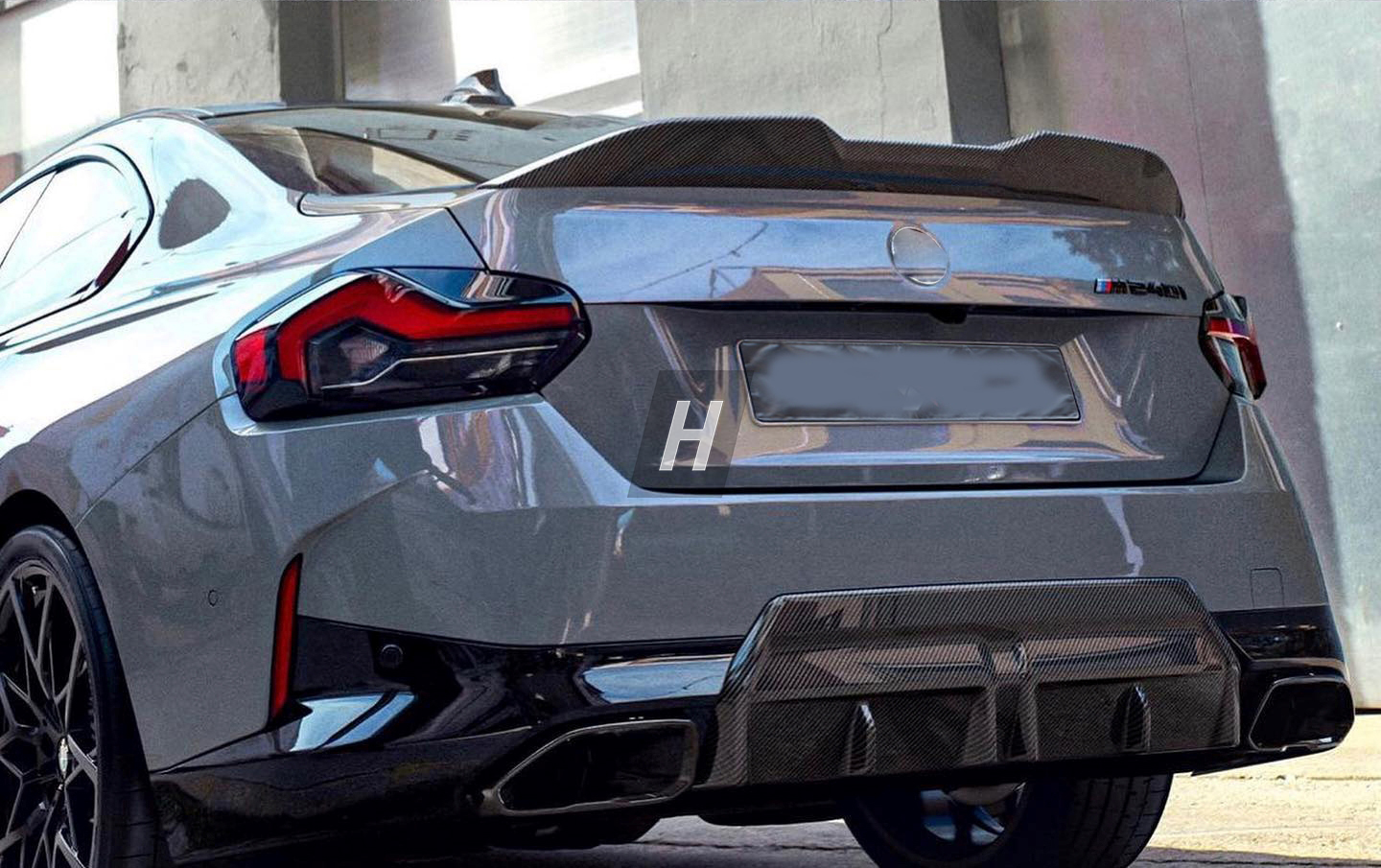 Performance V1 Dry Carbon Fiber Rear Diffuser - G42 M240i