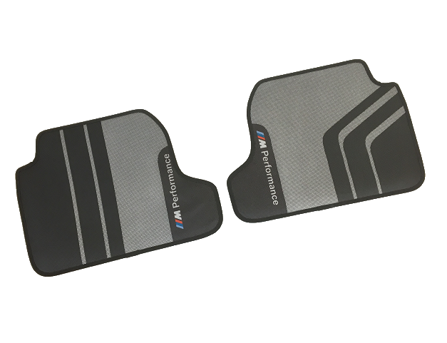 OEM BMW M Performance Floor Mats Rear Set - F22 2-Series | F87 M2 (51-47-2-409-930)