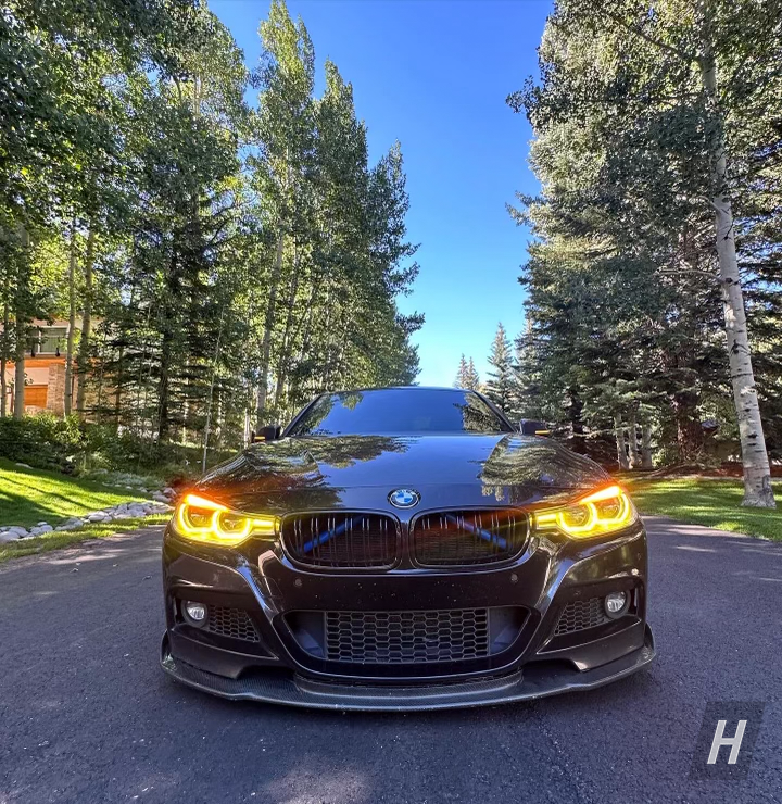 Gloss Black Dual Slat Grill - F30 3-Series
