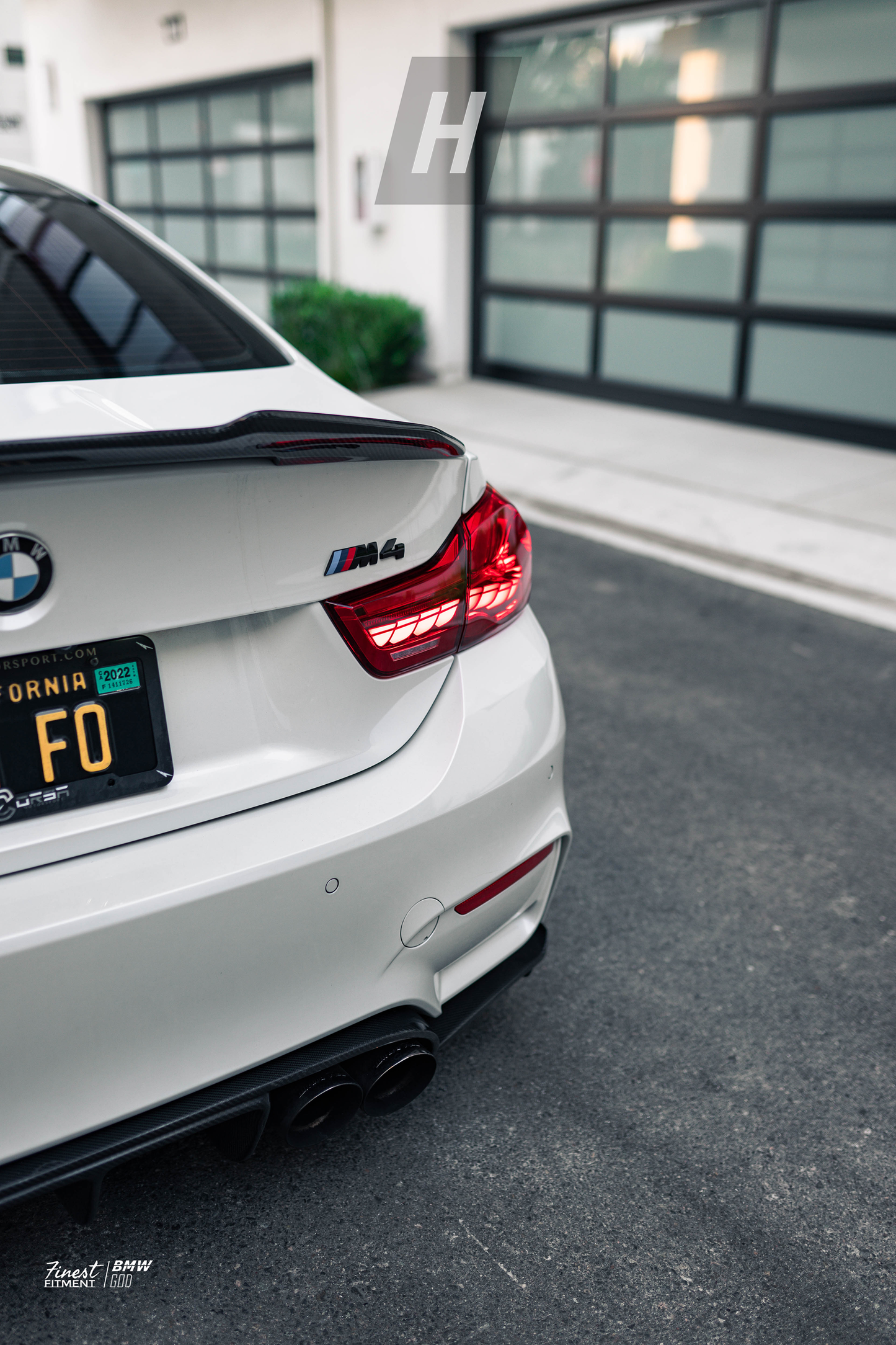 PSM Style V2 (High Kick) Dry Carbon Fiber Trunk Lip / Spoiler - F82 / F83 M4