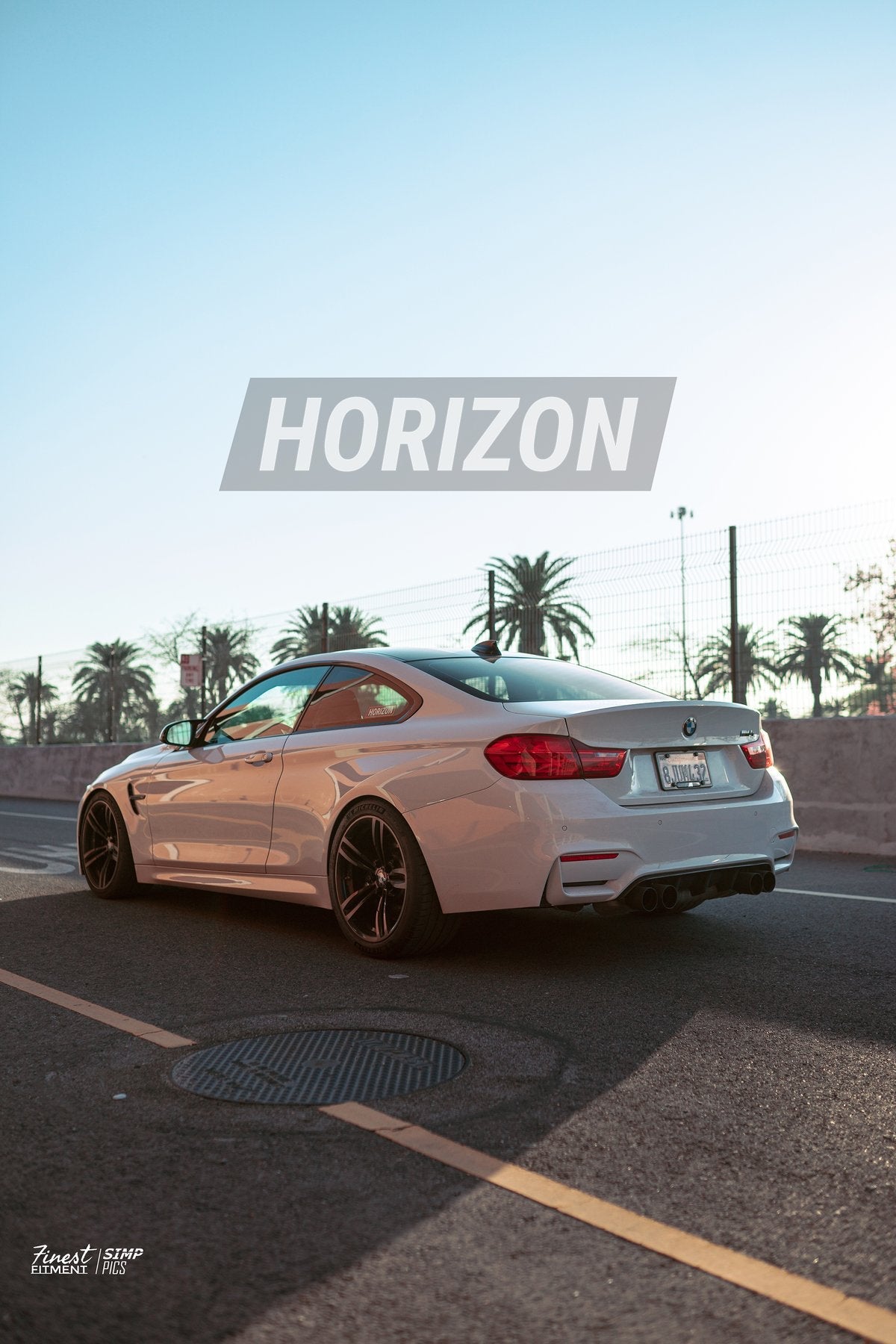 OEM BMW Gloss Black M4 Trunk Emblem - F82 / F83 M4