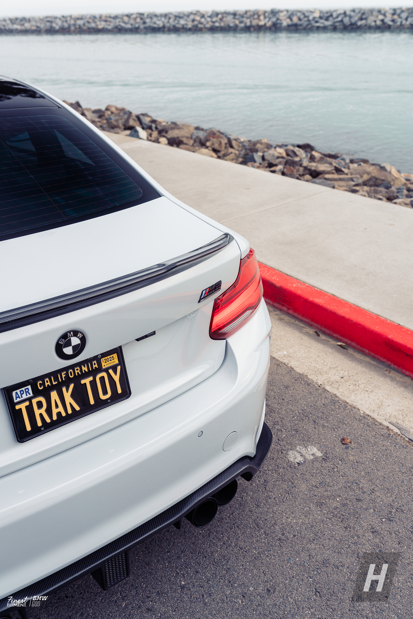 CS V2 Dry Carbon Fiber Trunk Lip / Spoiler - F22 2-Series | F87 M2