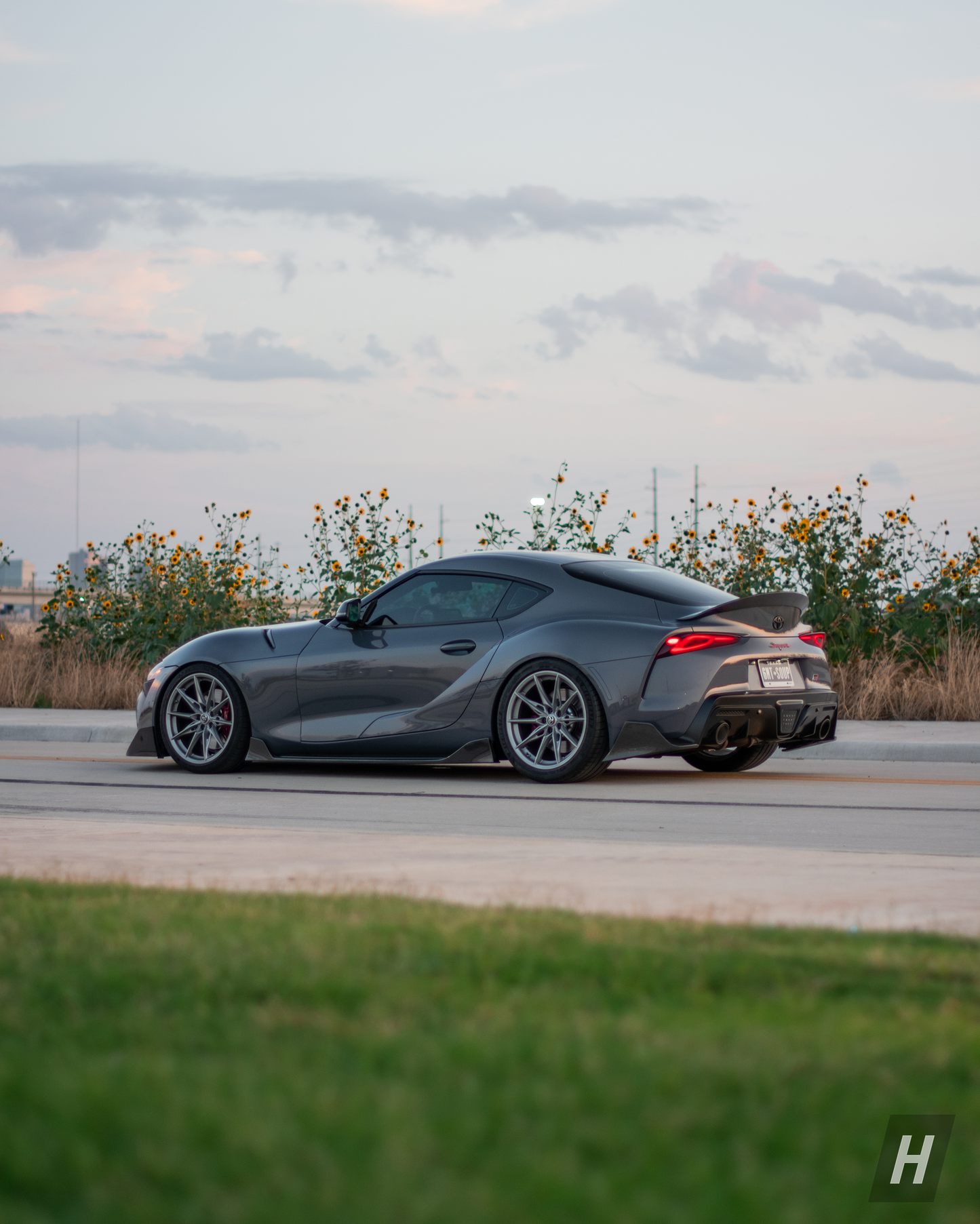AG1 Carbon Fiber Rear Spats / Spoilers - A90 Supra