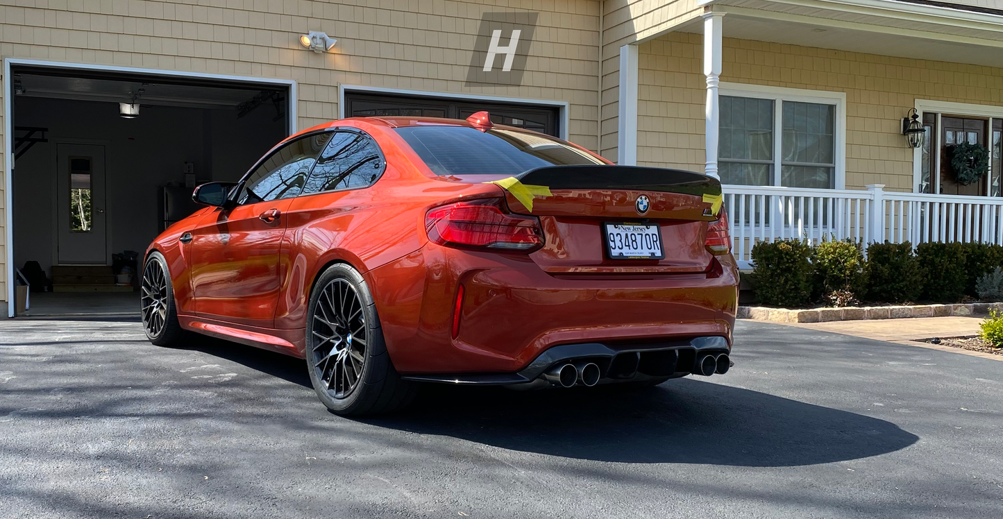 GP Carbon Fiber 3-Piece Diffuser - F87 M2 / M2C
