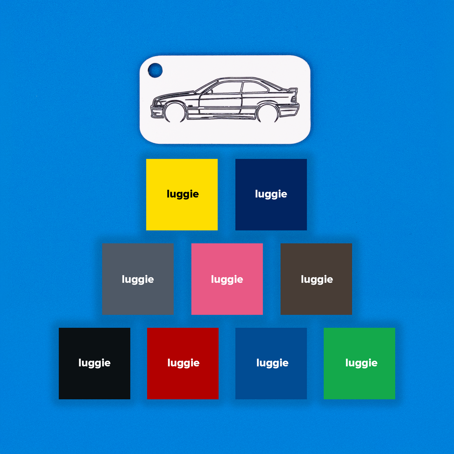 BMW E36 3 Series Key Tag