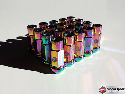 Motorsport Hardware 17mm MH Titan Cold Forged Alloy Steel Race Nuts (Set of 20)