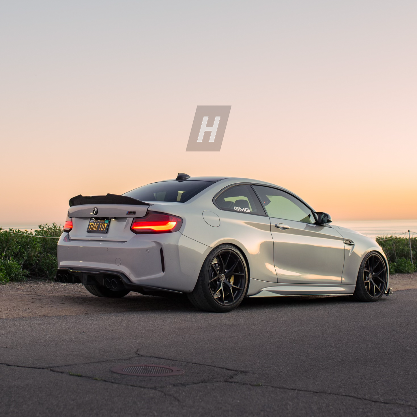 PSM Style V2 (High Kick) Dry Carbon Fiber Trunk Lip / Spoiler - F87 M2 | F22 2-Series