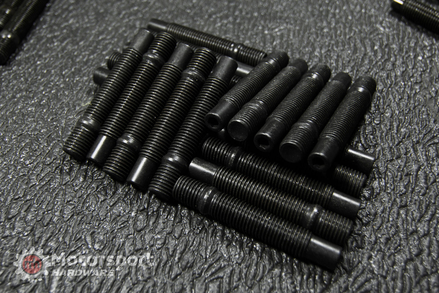 75mm Black Race Stud Kit 12×1.5