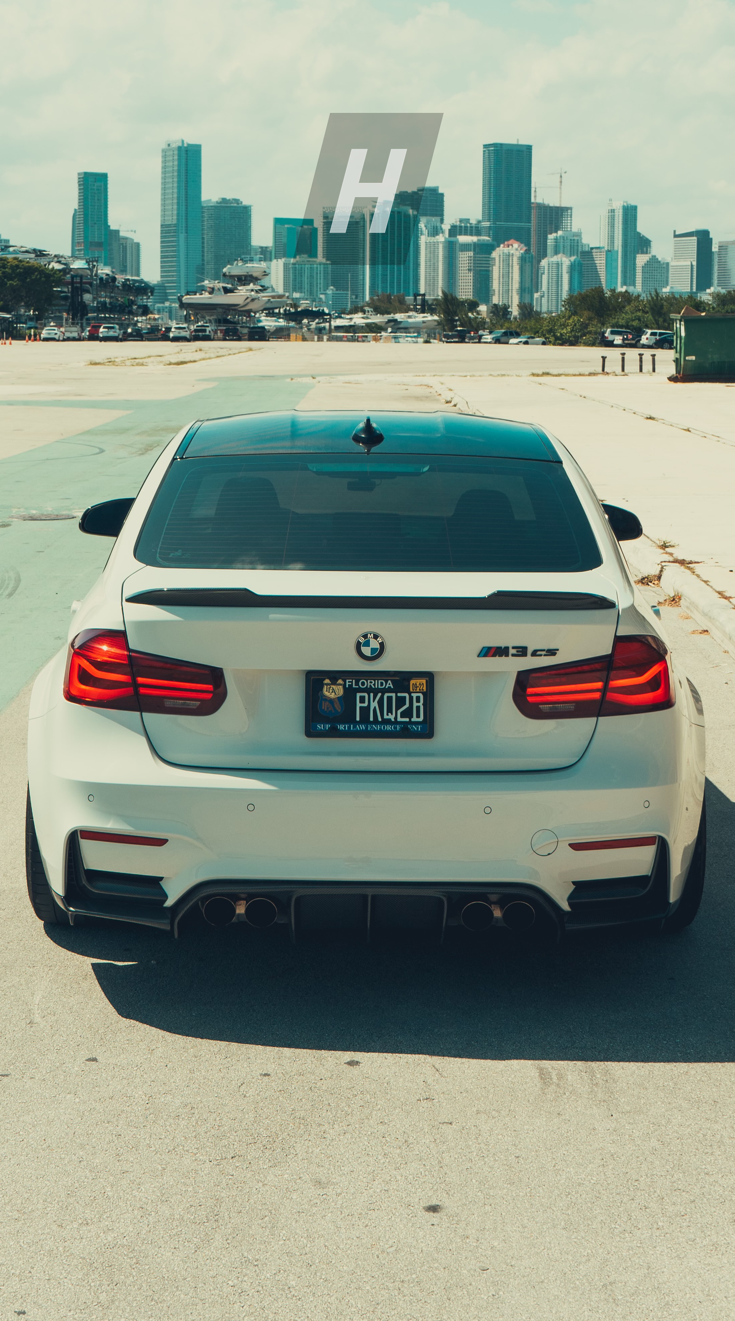 CS V2 Dry Carbon Fiber Trunk Spoiler - F30 3-Series | F80 M3