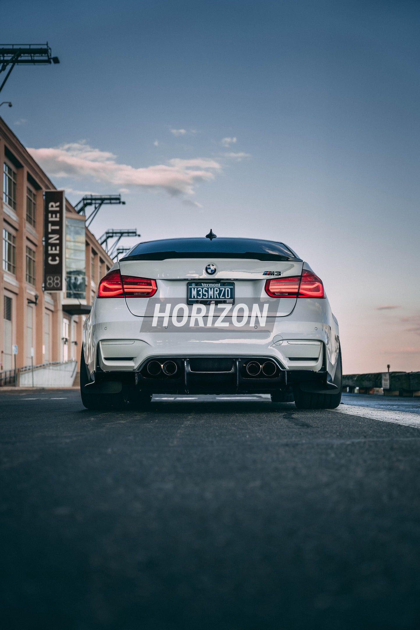 P Style Carbon Fiber Diffuser w/ Carbon Undertray - F80 M3 | F82/F83 M4