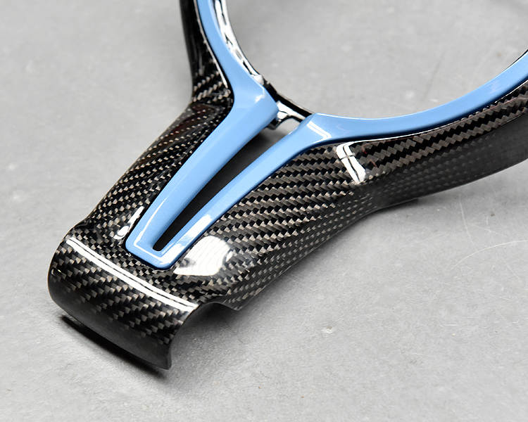 Performance V1 Carbon Fiber Steering Wheel Center Trim Piece - F80 M3 | F82 / F83 M4 | F87 M2