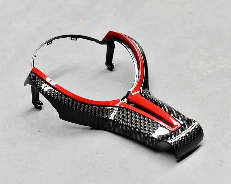 Performance V1 Carbon Fiber Steering Wheel Center Trim Piece - F80 M3 | F82 / F83 M4 | F87 M2