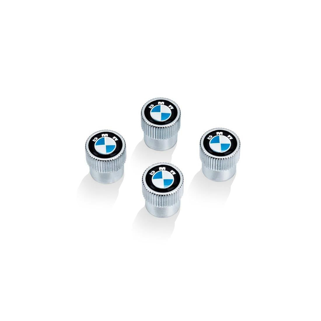 OEM BMW Roundel Logo Valve Stem Caps (36110421544)