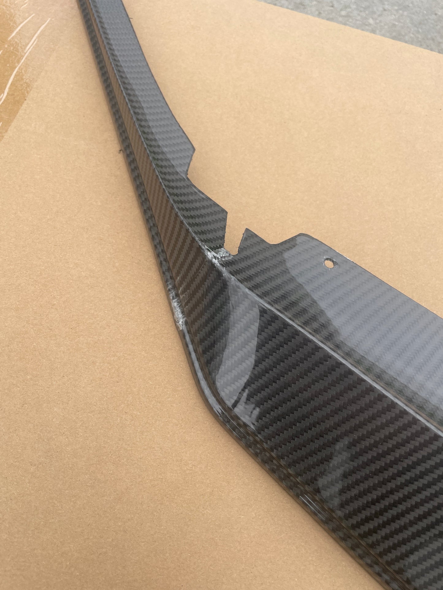 GTS V1 Carbon Fiber Front Lip - F90 M5 Pre-LCI *DAMAGED*