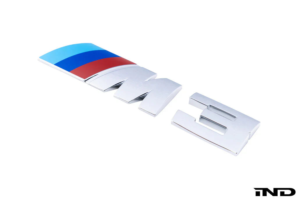 OEM Chrome M3 Trunk Emblem / Badge - E46 M3