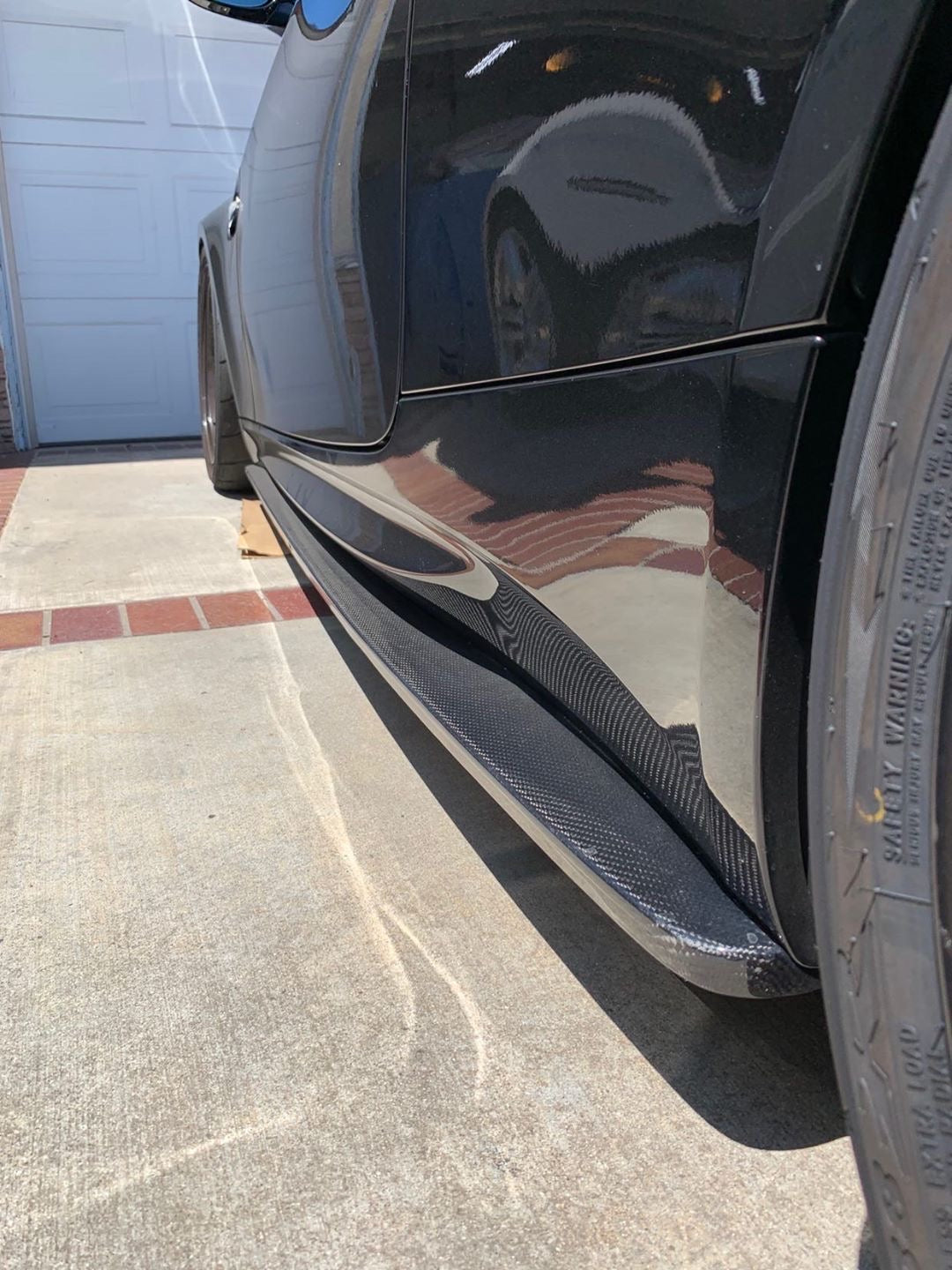 Performance V1 Carbon Fiber Side Extensions - E90 M3