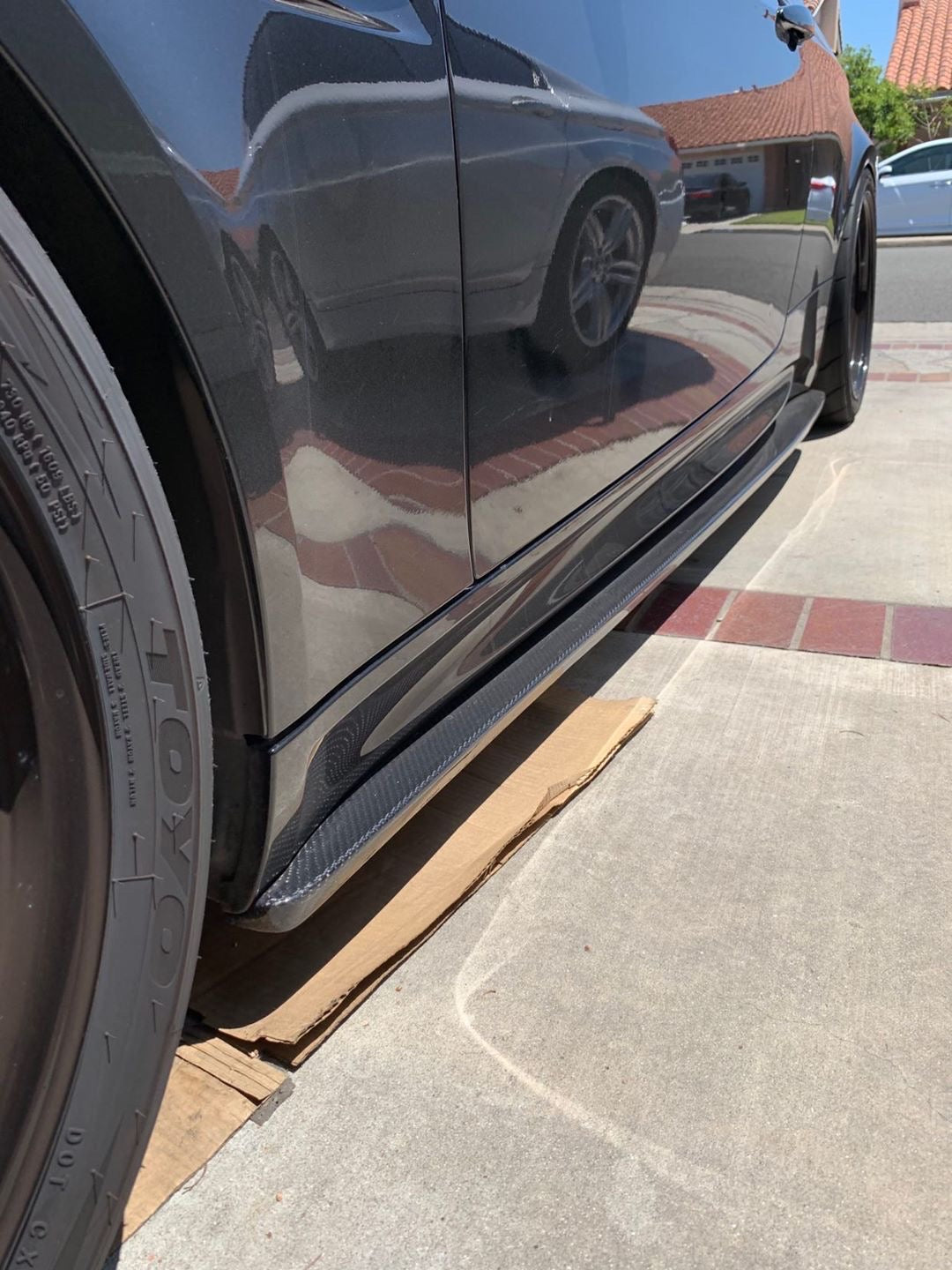 Performance V1 Carbon Fiber Side Extensions - E90 M3