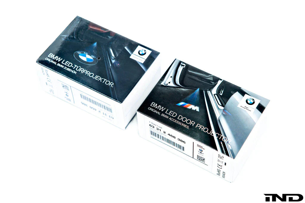 BMW LED Door Projector Light Kit - 68mm