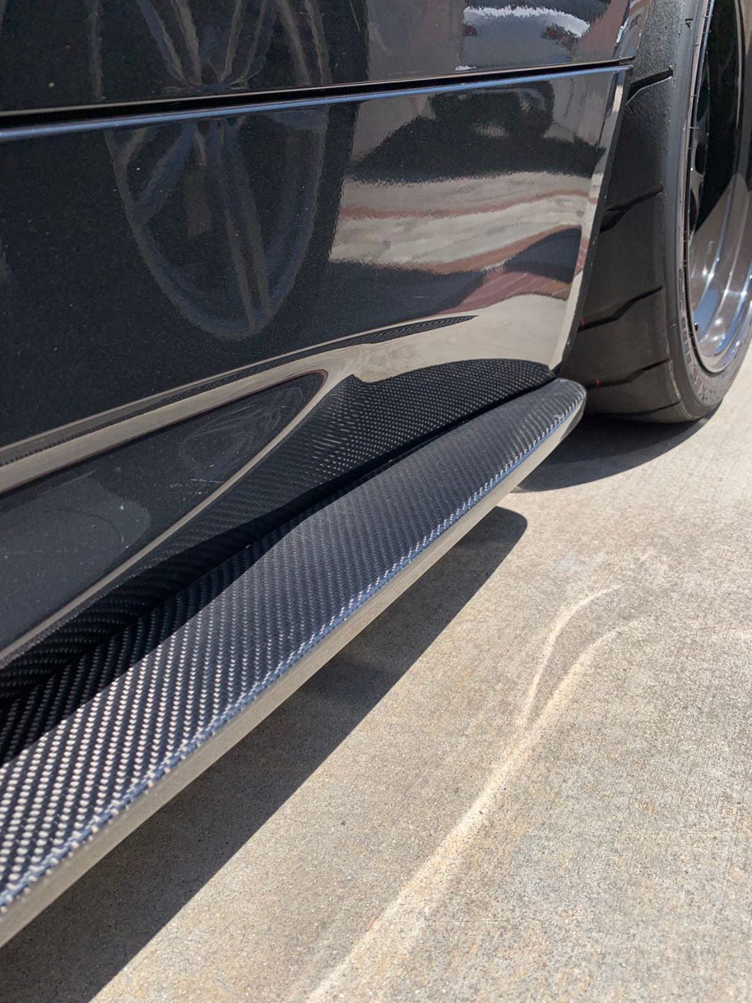 Performance V1 Carbon Fiber Side Extensions - E90 M3