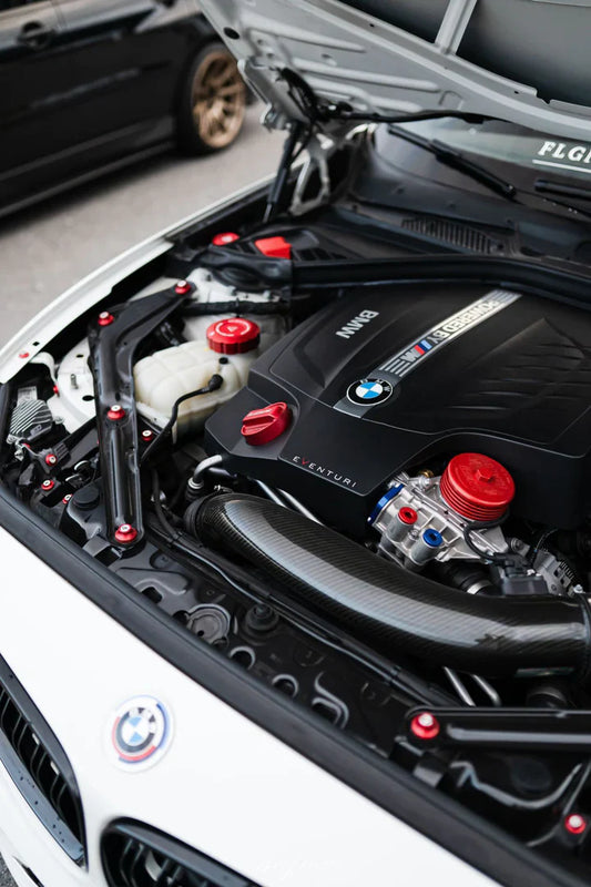 Downstar Billet Engine Bay Hardware Kit - F87 M2 (NON-COMP)