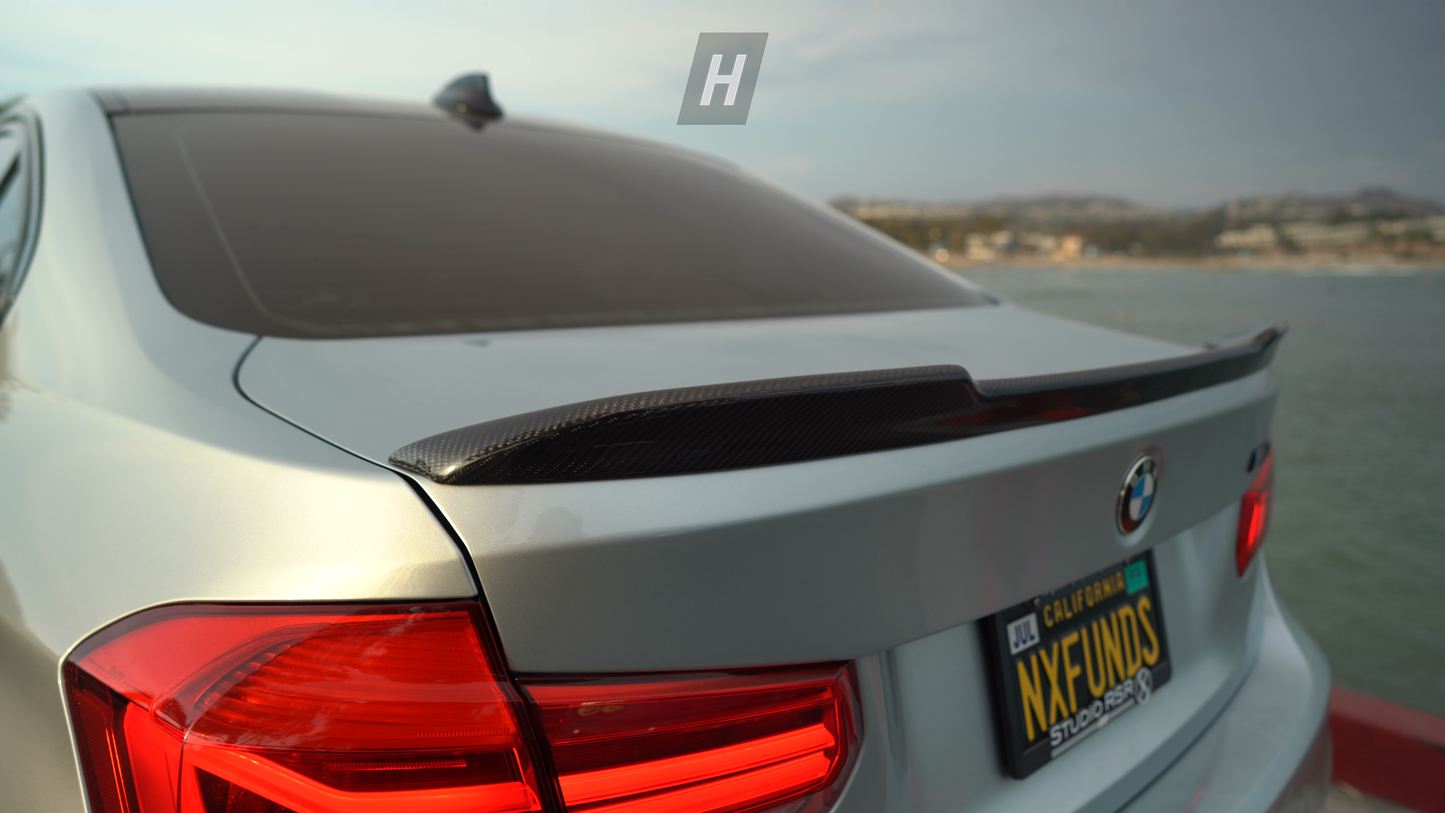 CS V2 Dry Carbon Fiber Trunk Spoiler - F30 3-Series | F80 M3