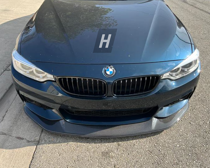 J Style Carbon Fiber Front Lip - F32 4-Series