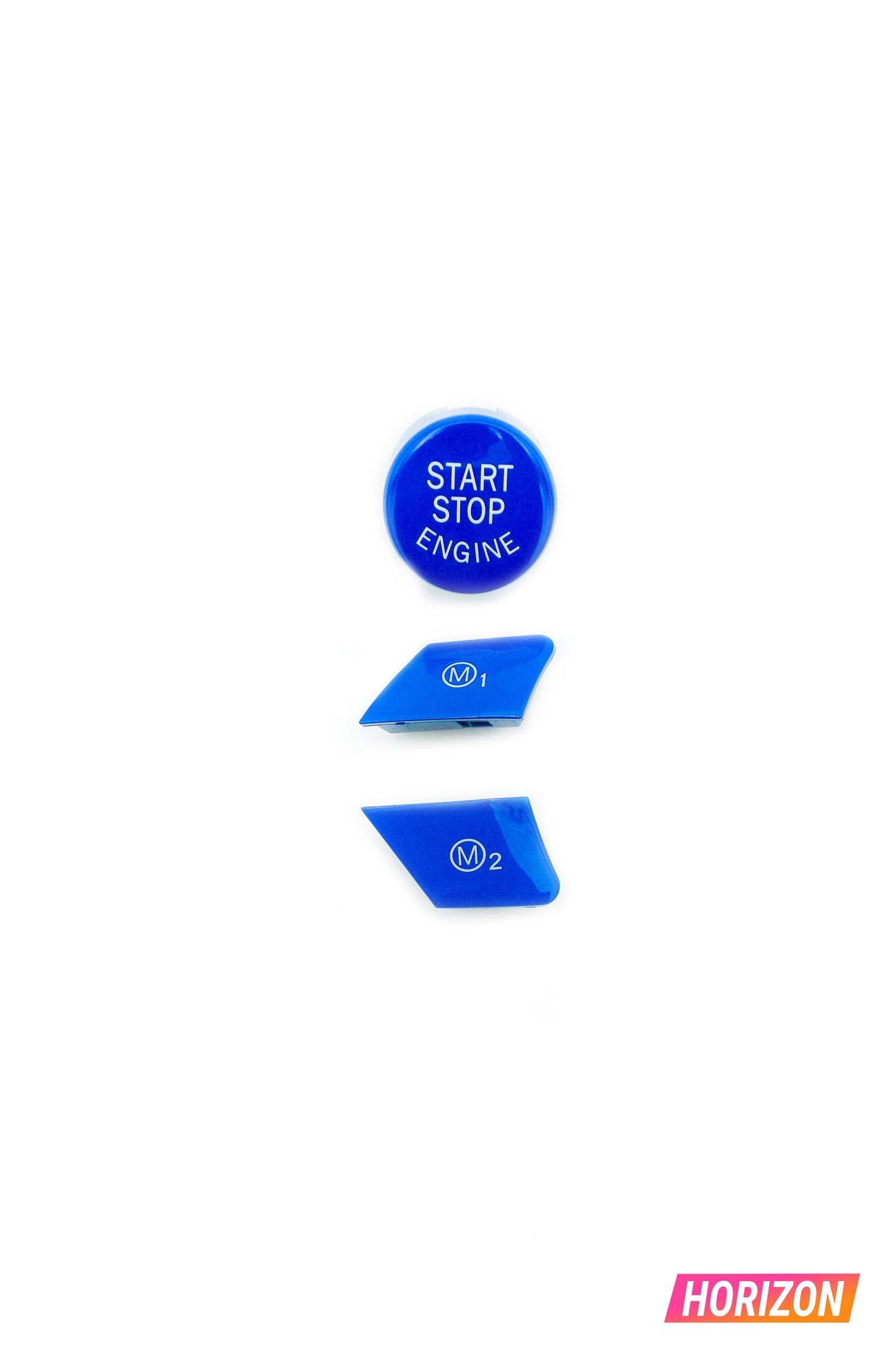 Gloss Blue M1/M2 Button Set - BMW M F-Chassis Vehicles