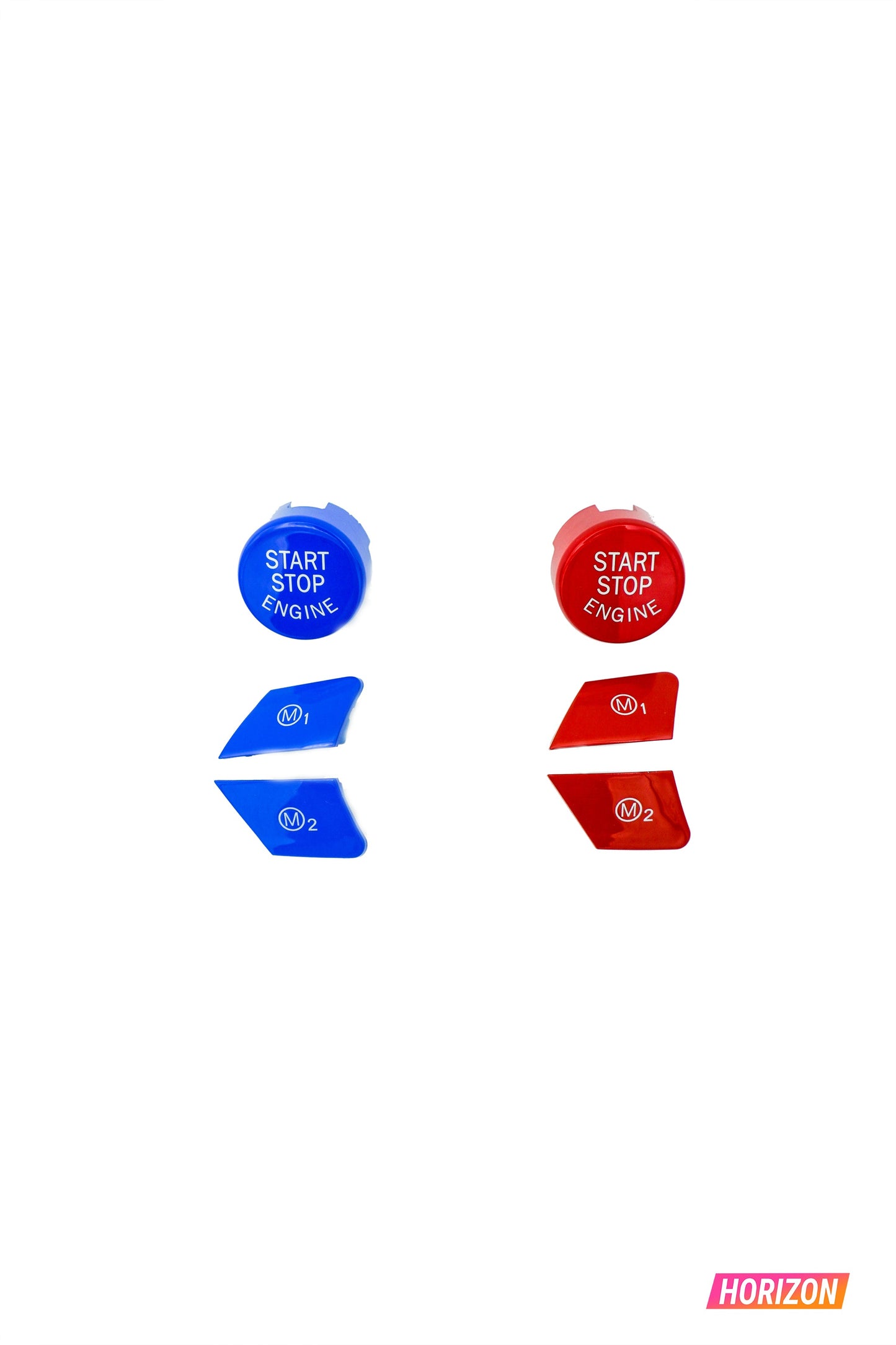 Gloss Blue M1/M2 Button Set - BMW M F-Chassis Vehicles