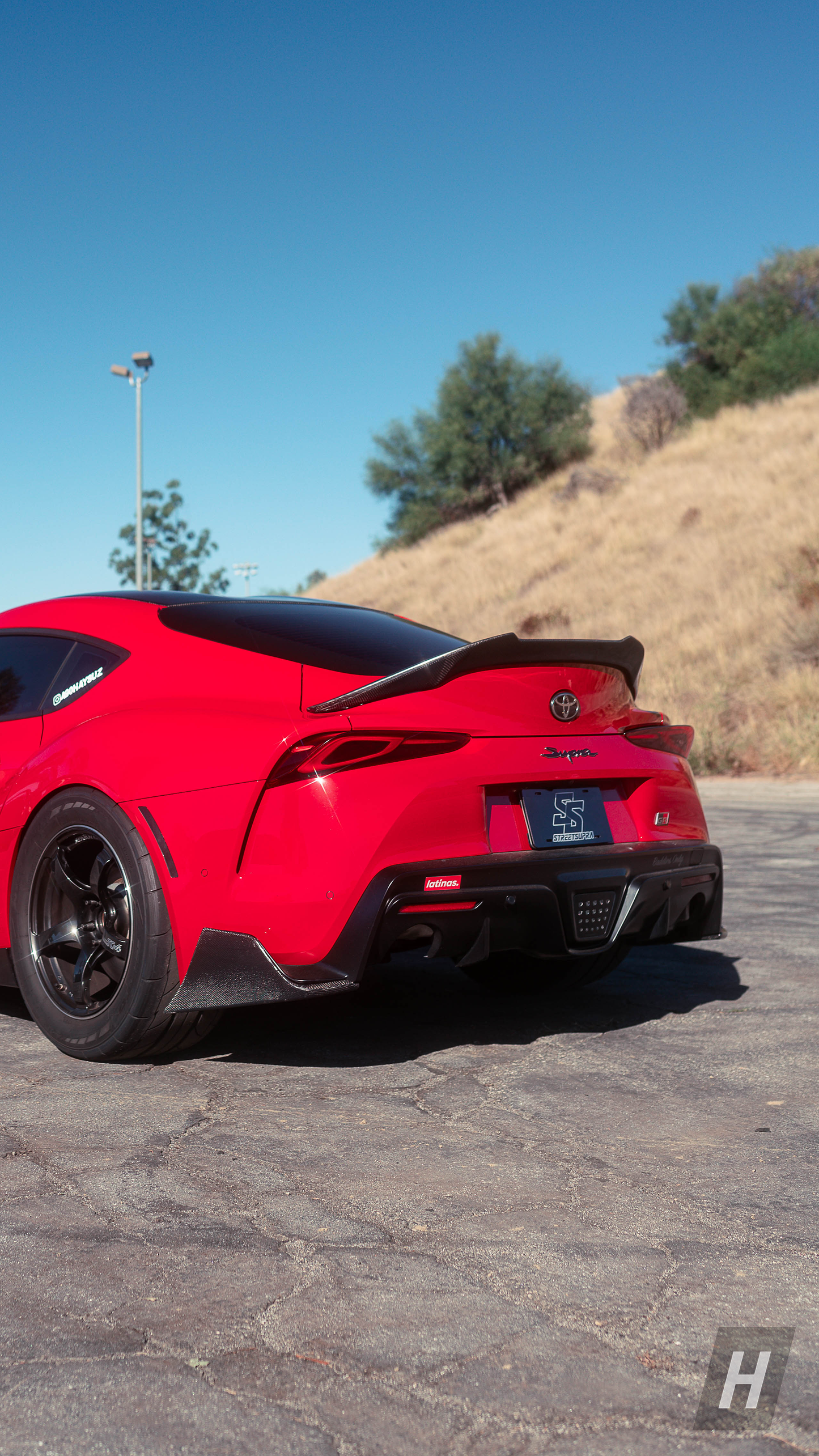 Performance V2 Carbon Fiber Trunk Spoiler - A90 Supra