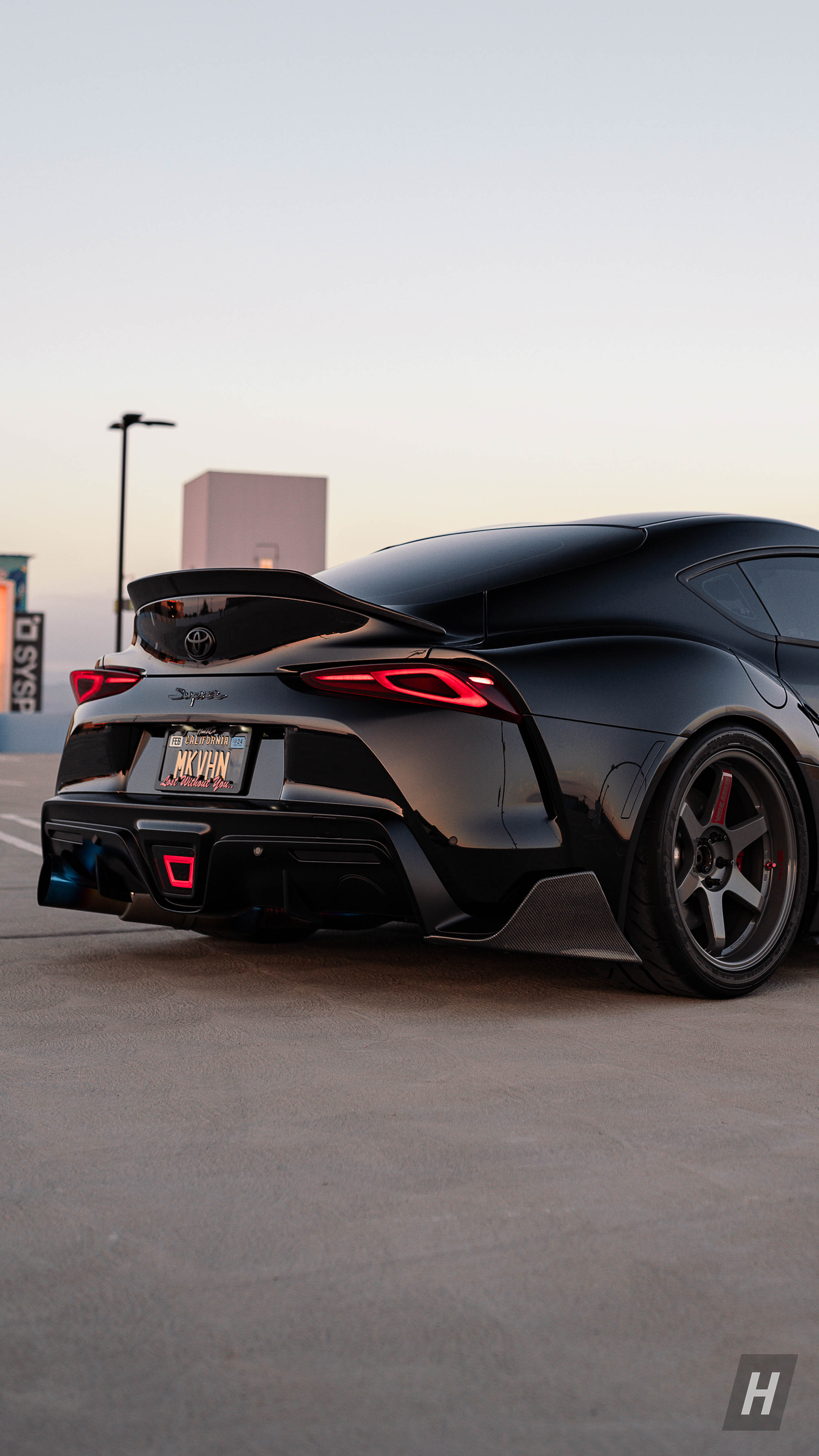 Performance V3 Carbon Fiber Trunk Spoiler - A90 Supra