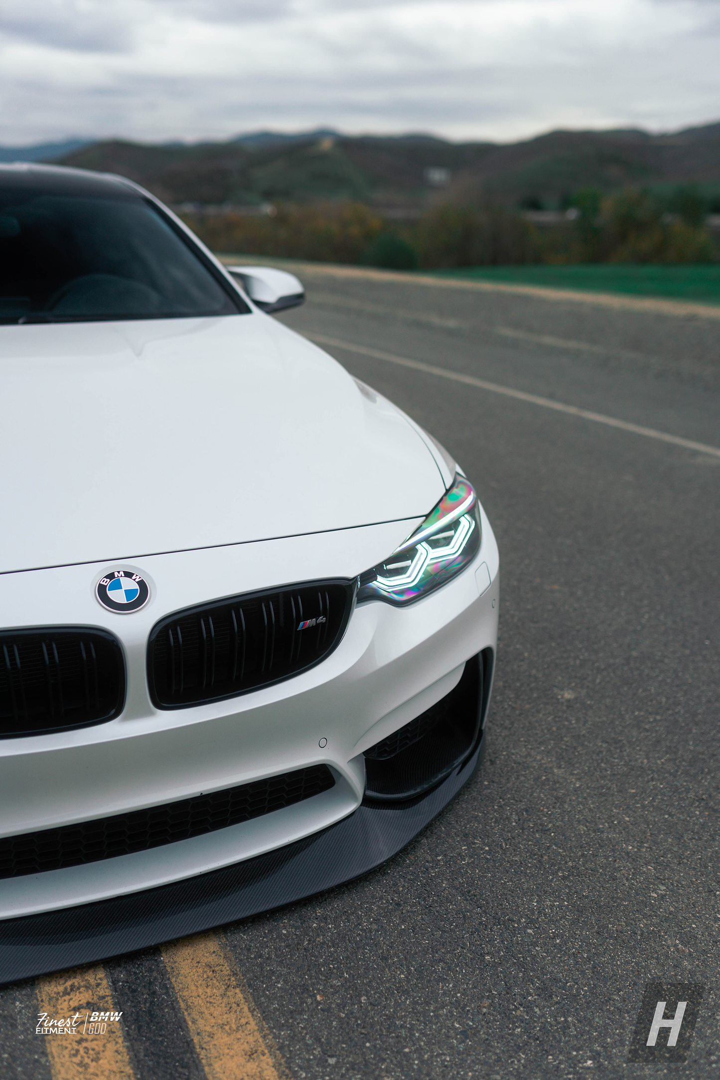 DB1 V2 Carbon Fiber Front Lip - F80 M3 | F82 / F83 M4