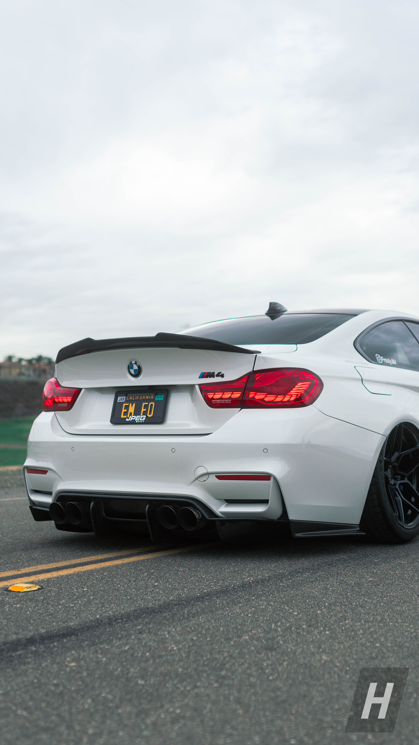 PSM Style V2 (High Kick) Dry Carbon Fiber Trunk Lip / Spoiler - F82 / F83 M4