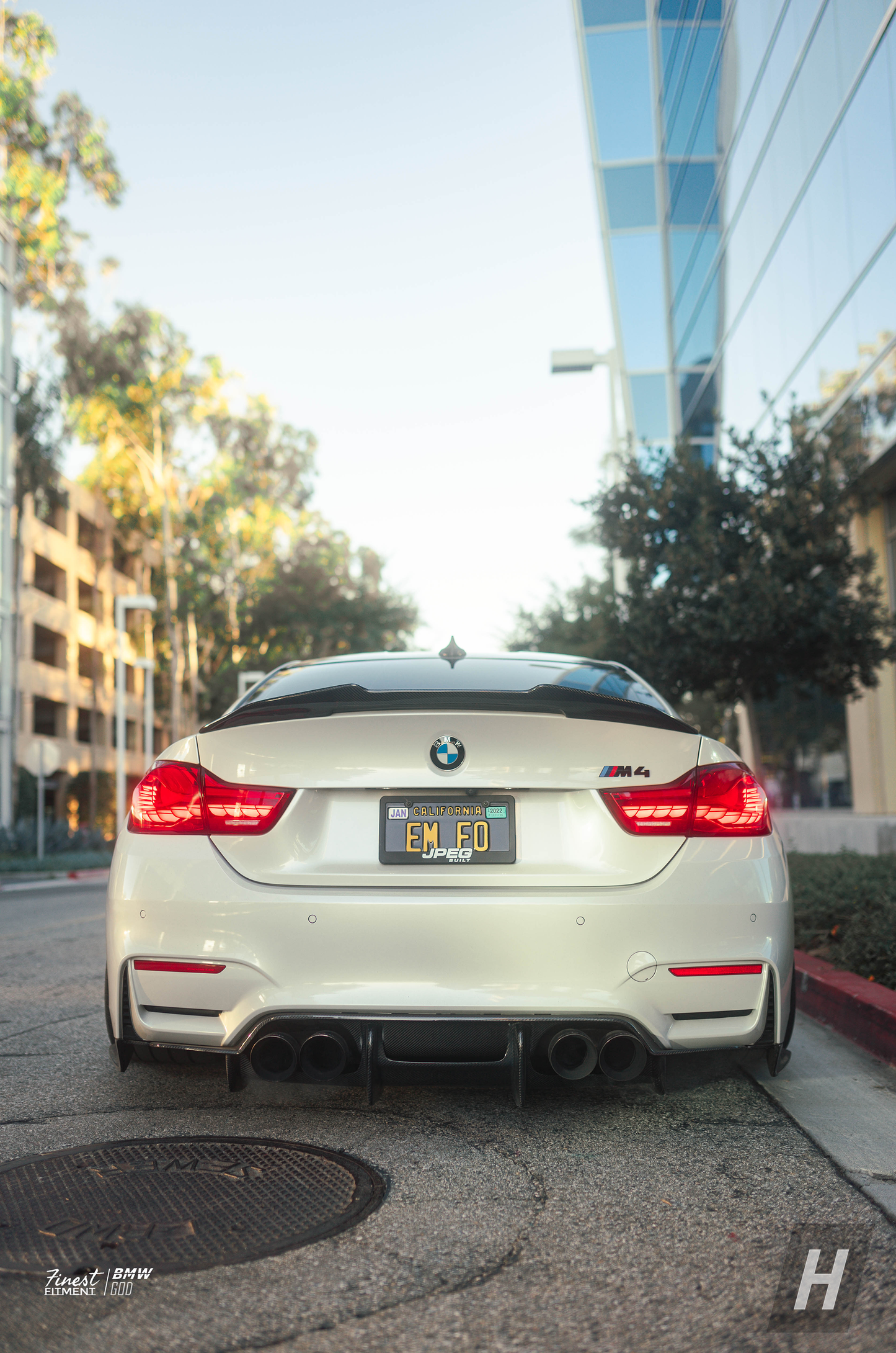 PSM Style V2 (High Kick) Dry Carbon Fiber Trunk Lip / Spoiler - F82 / F83 M4