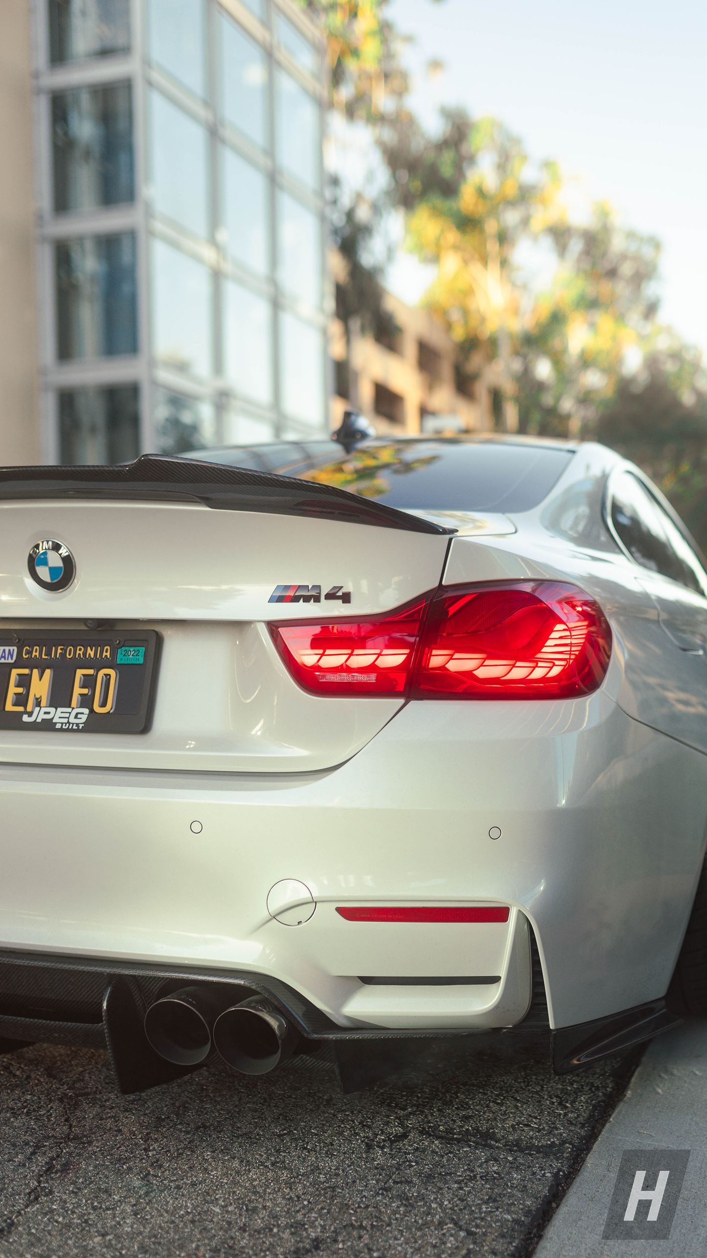 PSM Style V2 (High Kick) Dry Carbon Fiber Trunk Lip / Spoiler - F82 / F83 M4