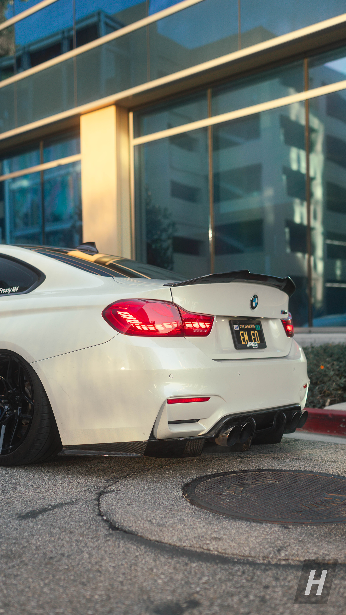 PSM Style V2 (High Kick) Dry Carbon Fiber Trunk Lip / Spoiler - F82 / F83 M4