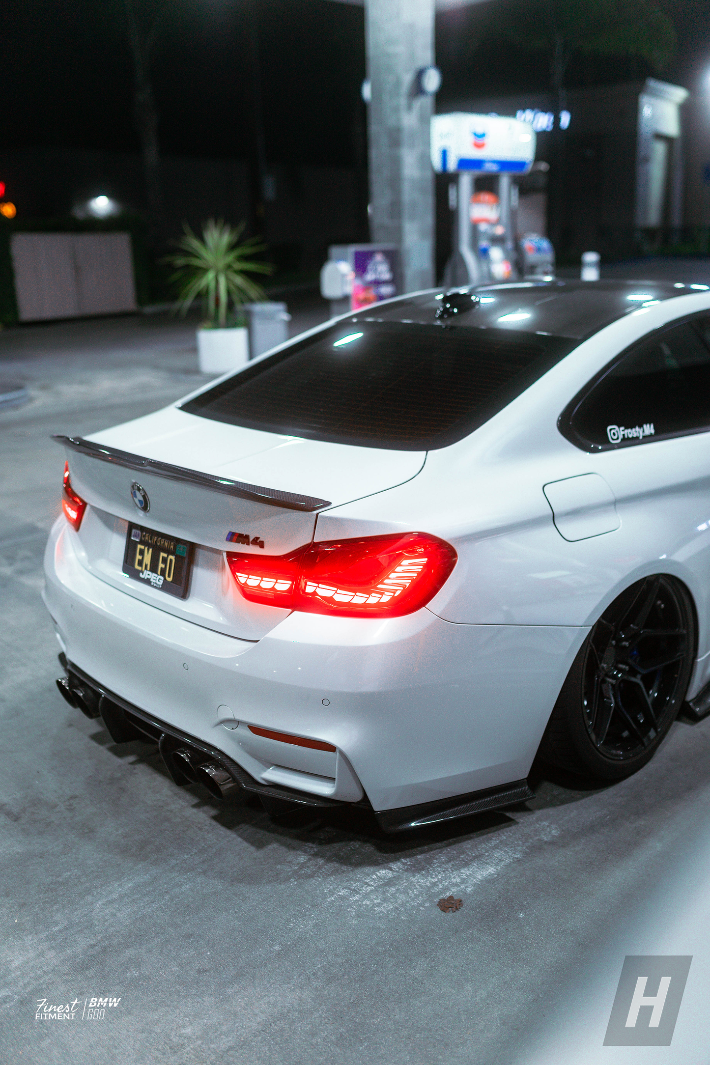 PSM Style V2 (High Kick) Dry Carbon Fiber Trunk Lip / Spoiler - F82 / F83 M4