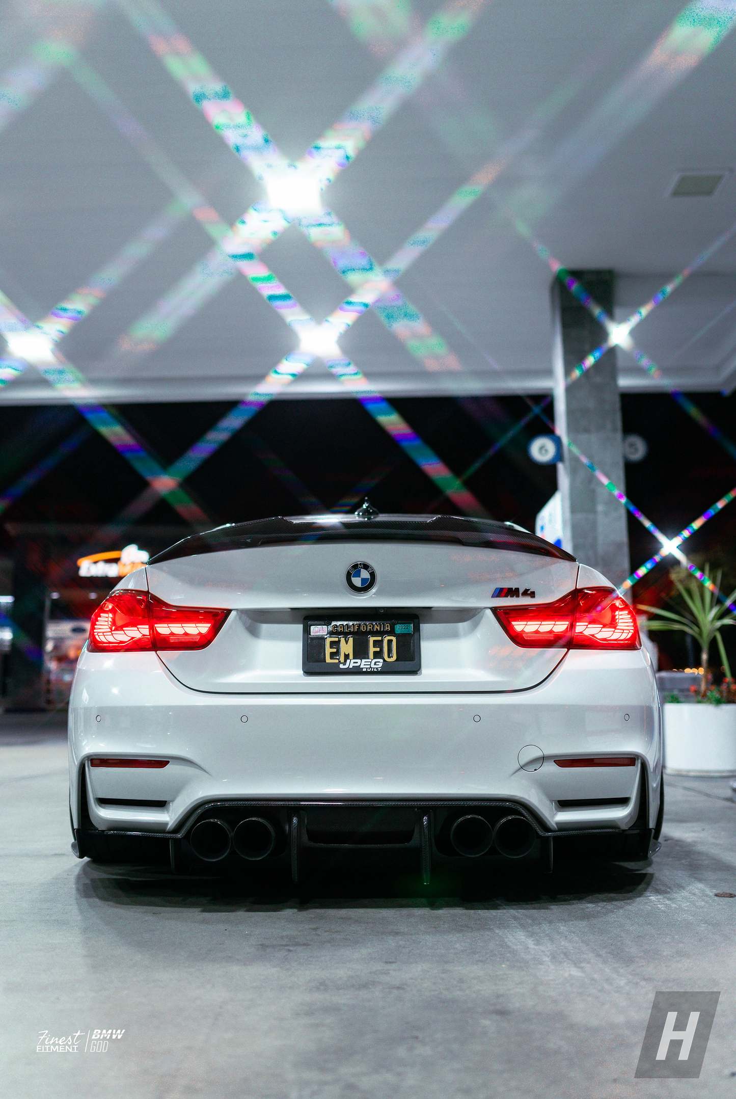 PSM Style V2 (High Kick) Dry Carbon Fiber Trunk Lip / Spoiler - F82 / F83 M4