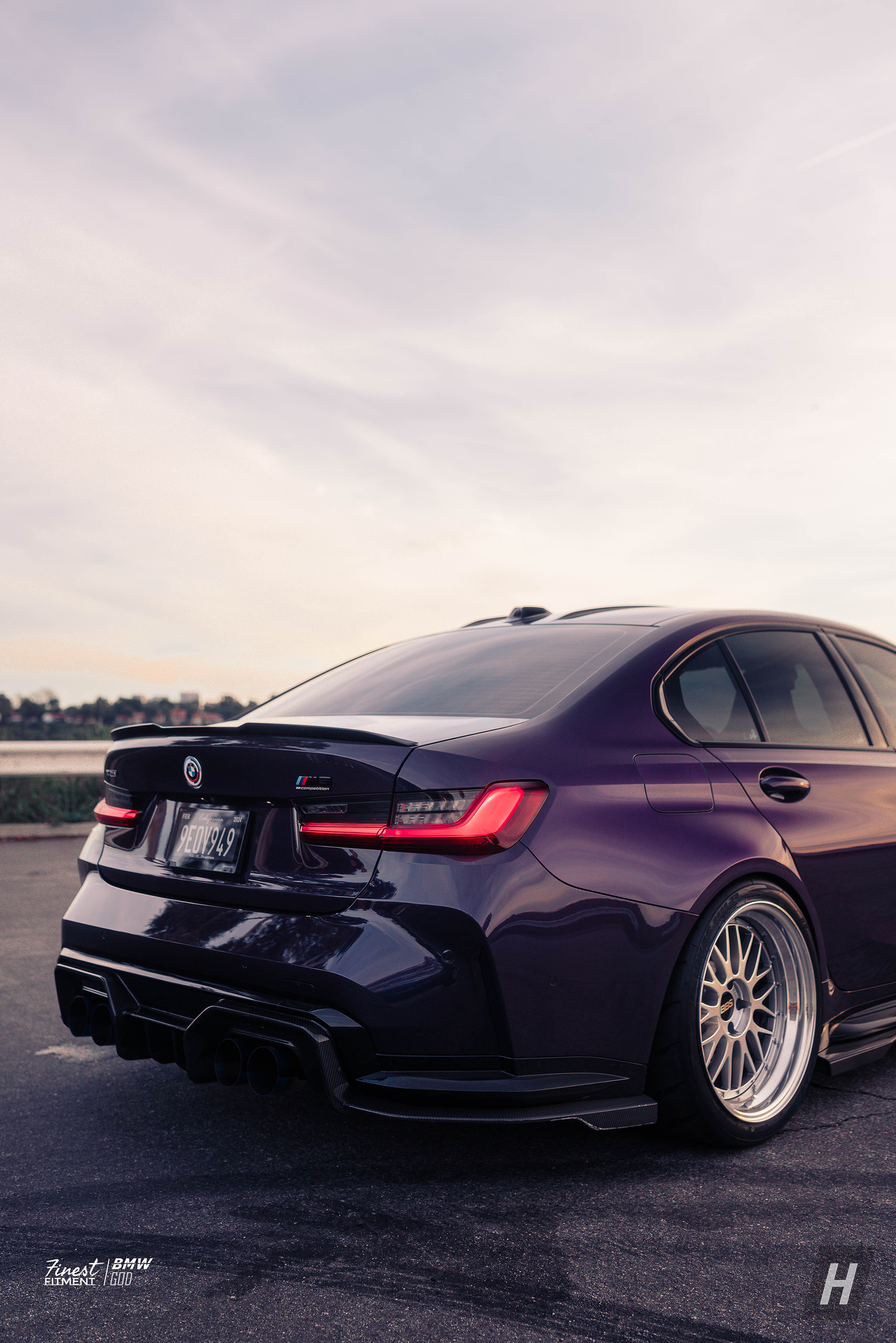 Performance V2 Dry Carbon Fiber Trunk Lip - G20 3-Series | G80 M3