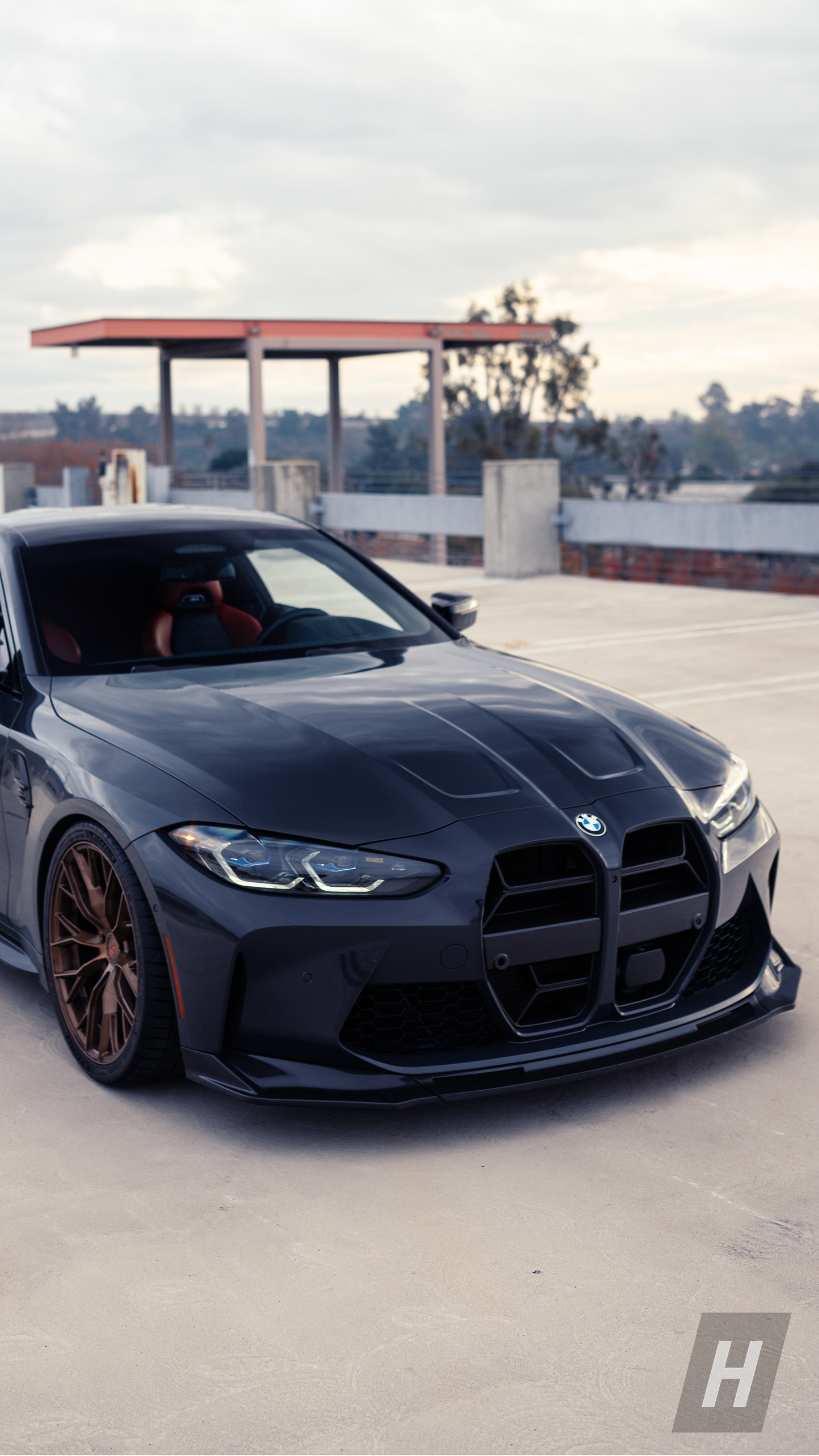VR1 (V Style) Dry Carbon Fiber Front Lip - G80 M3 | G82 / G83 M4