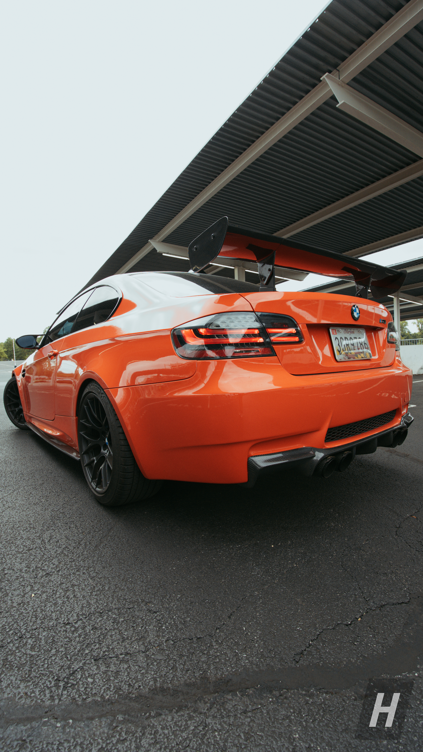 GTS V2 Carbon Fiber Diffuser - E92 M3