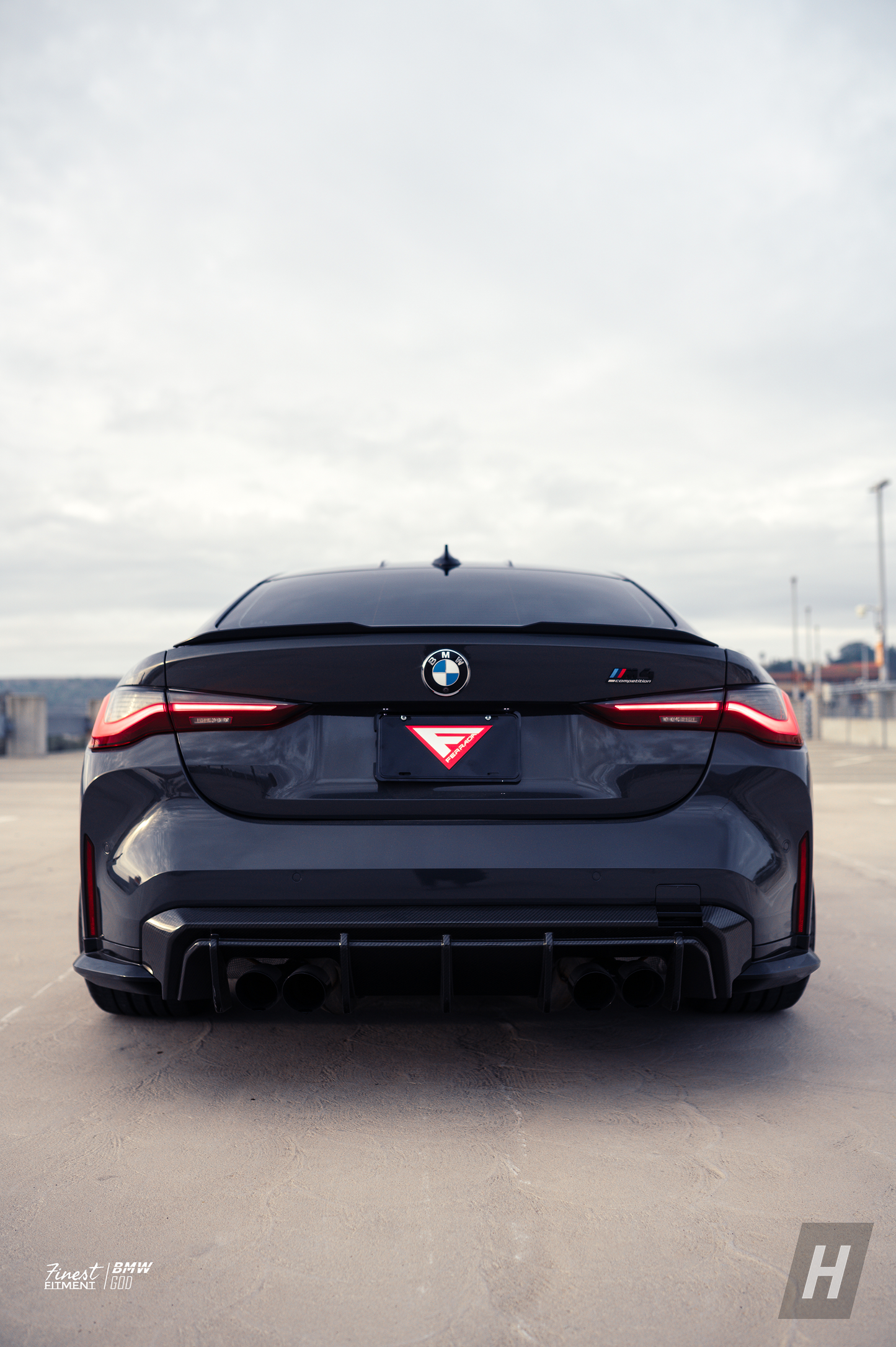 Performance V1 Dry Carbon Fiber Trunk Lip / Spoiler - G22 4-Series | G82 M4