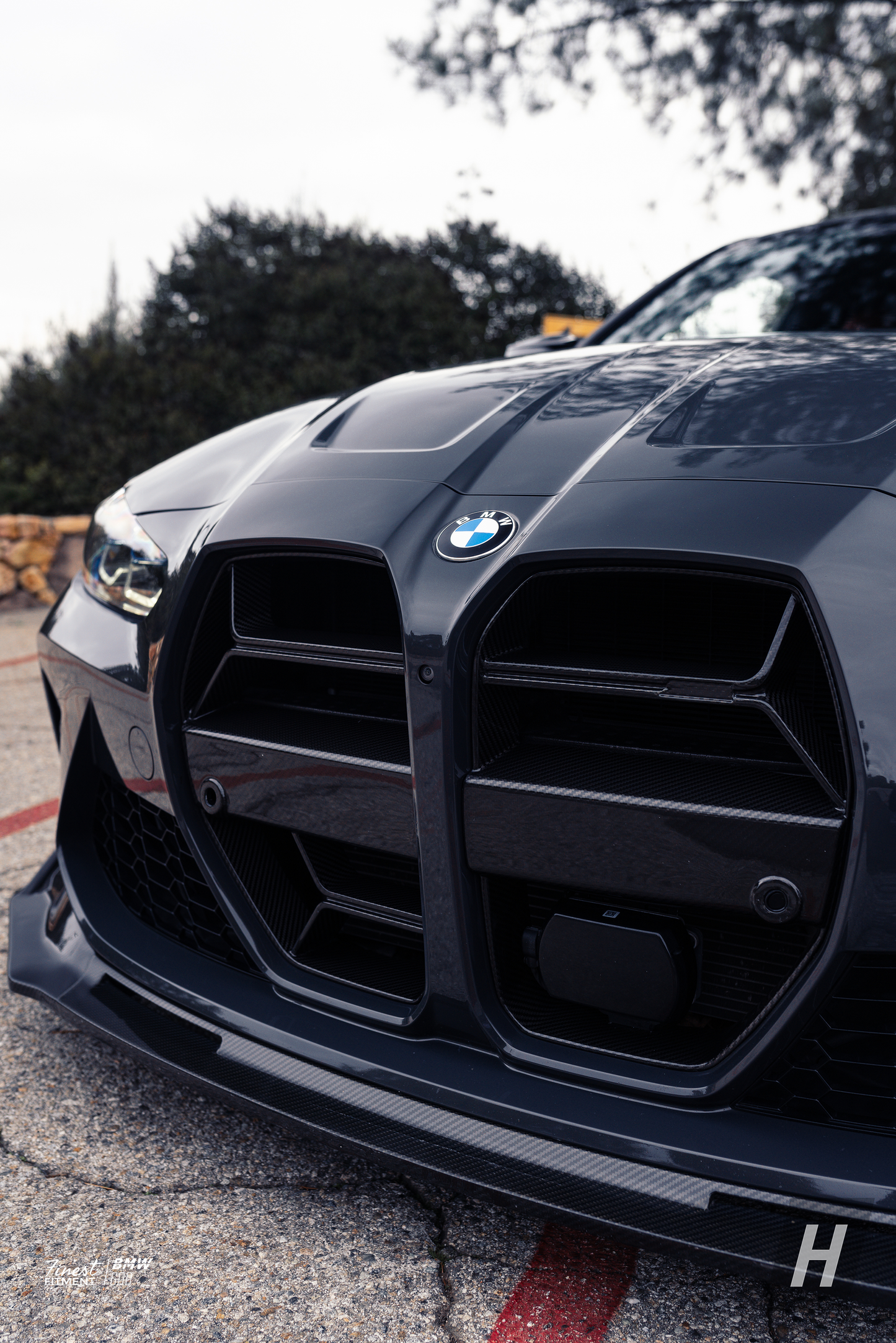 CSL Style V1 Dry Carbon Fiber Front Grill - G80 M3 | G82 / G83 M4