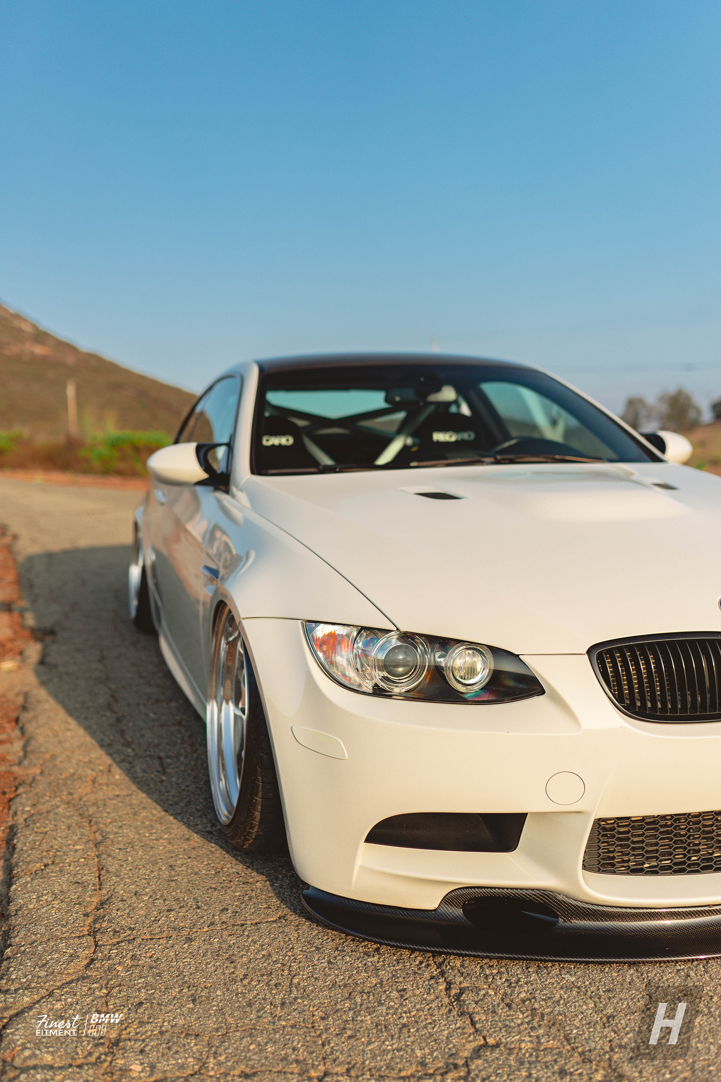 GT4 V1 Carbon Fiber Front Lip - E90 / E92 / E93 M3
