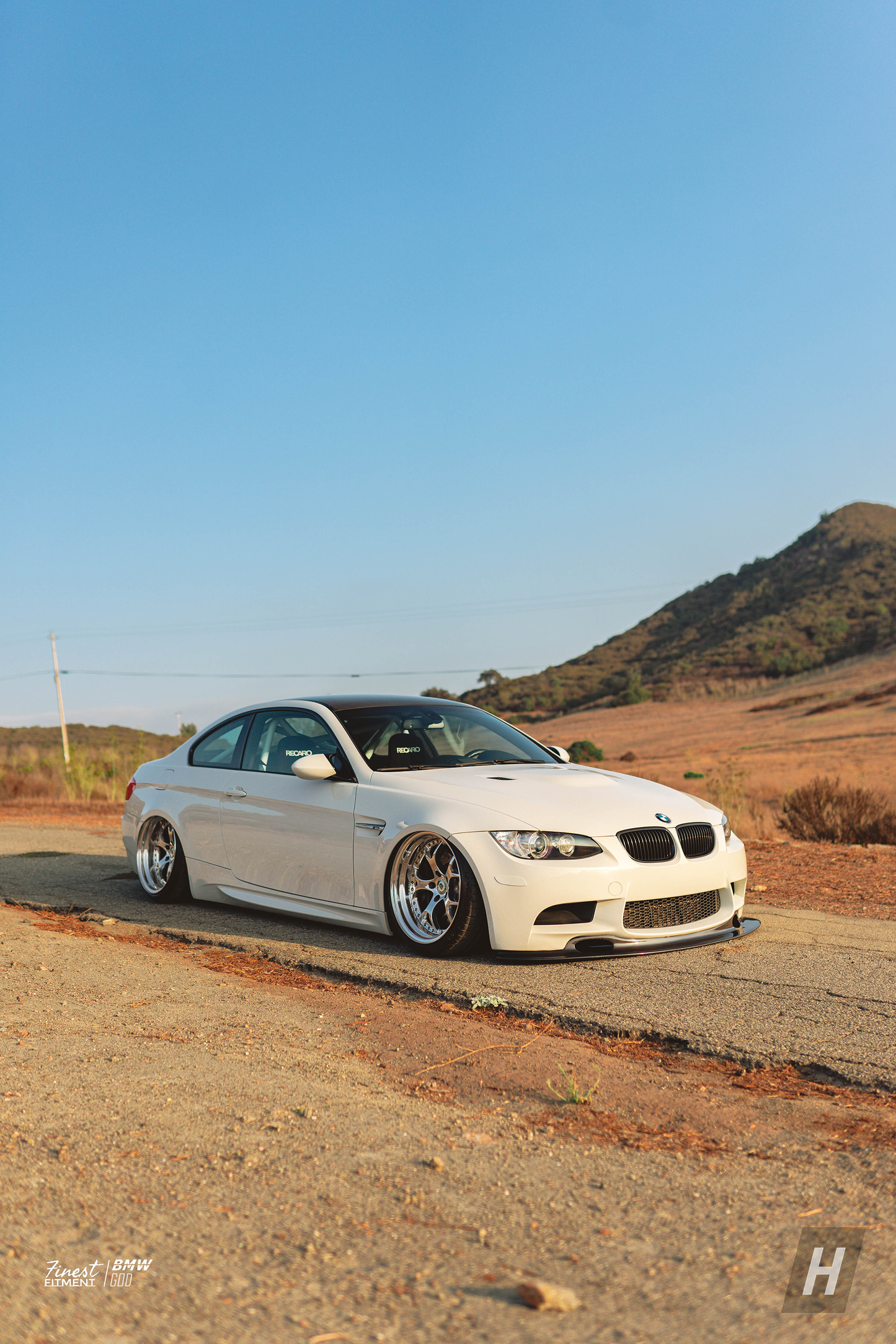 GT4 V1 Carbon Fiber Front Lip - E90 / E92 / E93 M3