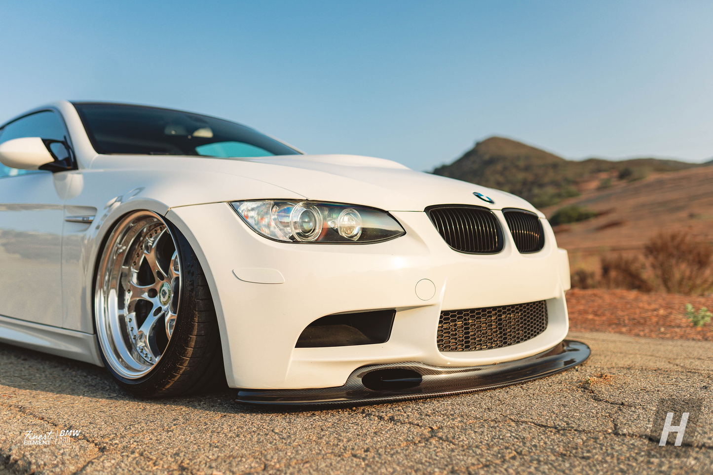 GT4 V1 Carbon Fiber Front Lip - E90 / E92 / E93 M3