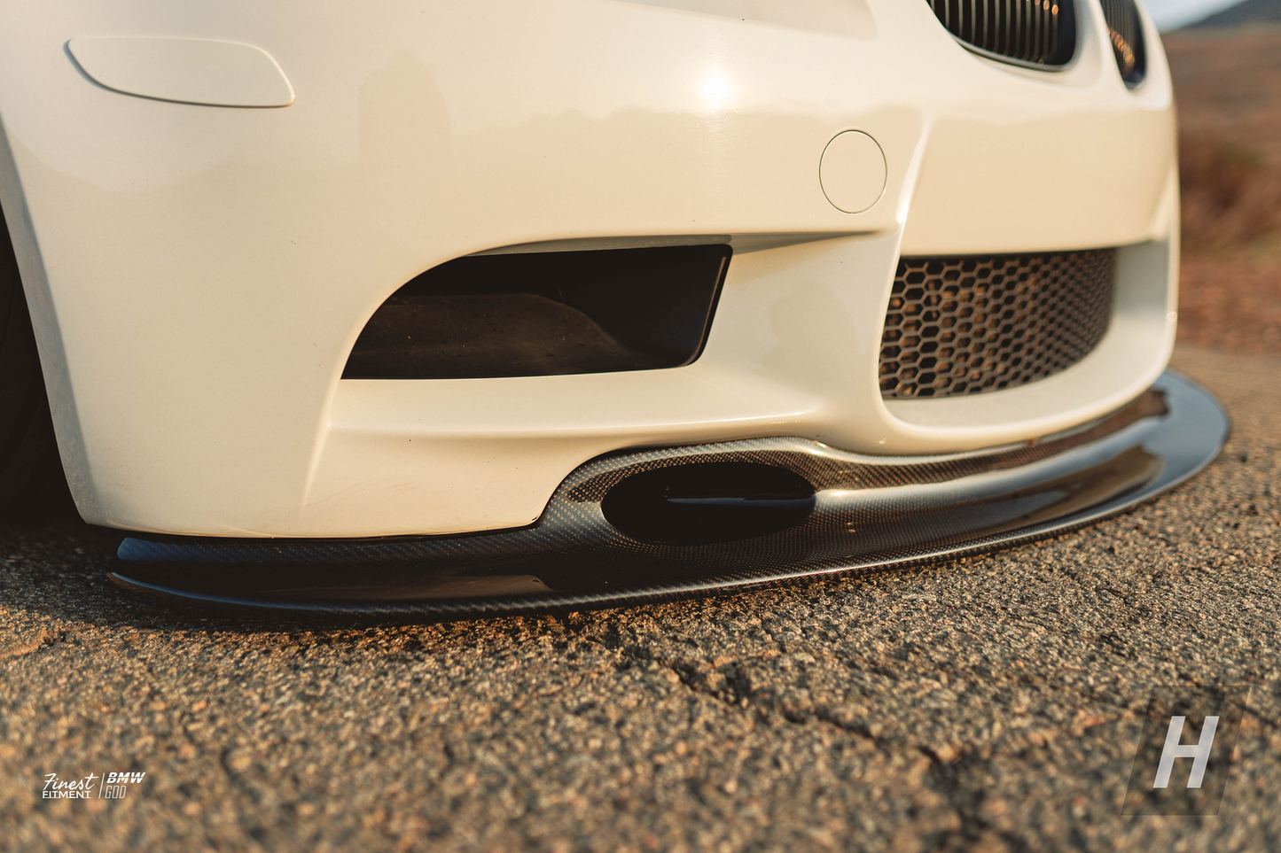 GT4 V1 Carbon Fiber Front Lip - E90 / E92 / E93 M3