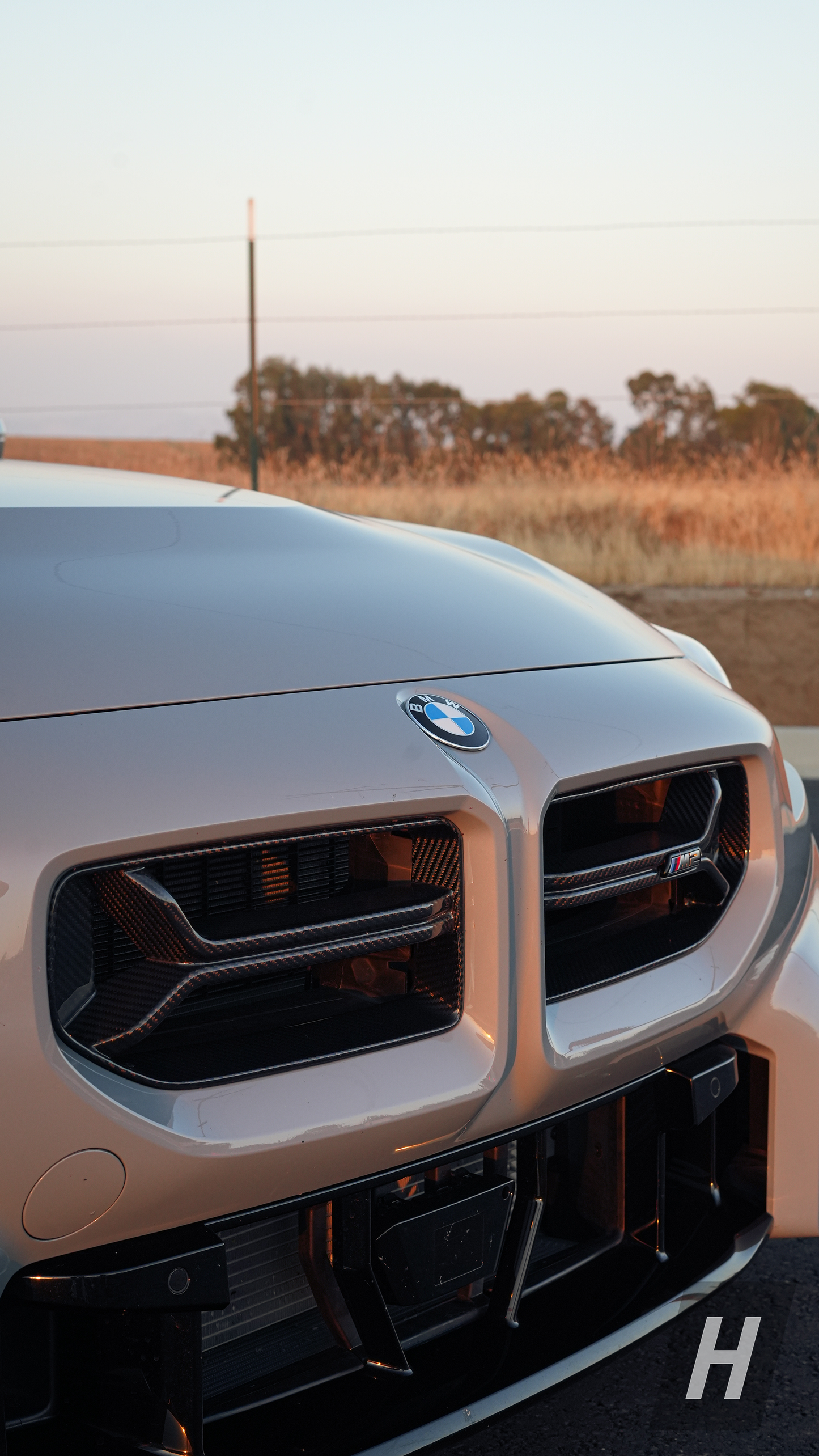 CSL V1 Dry Carbon Fiber Front Grill - G87 M2