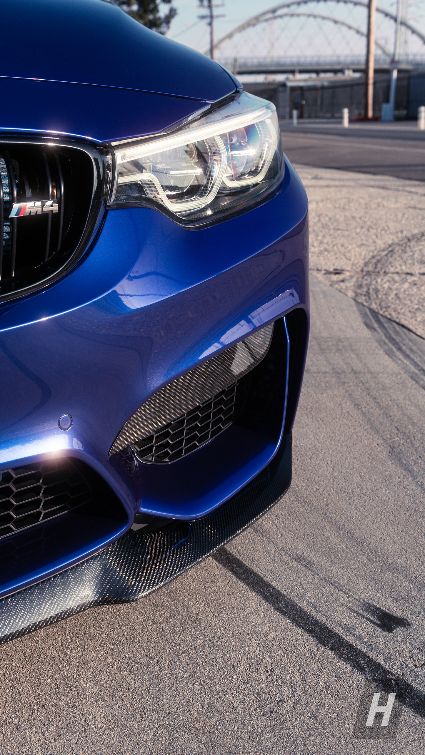 Performance V1 Dry Carbon Fiber Upper Splitters (FANGS)  - F80 M3 | F82 / F83 M4