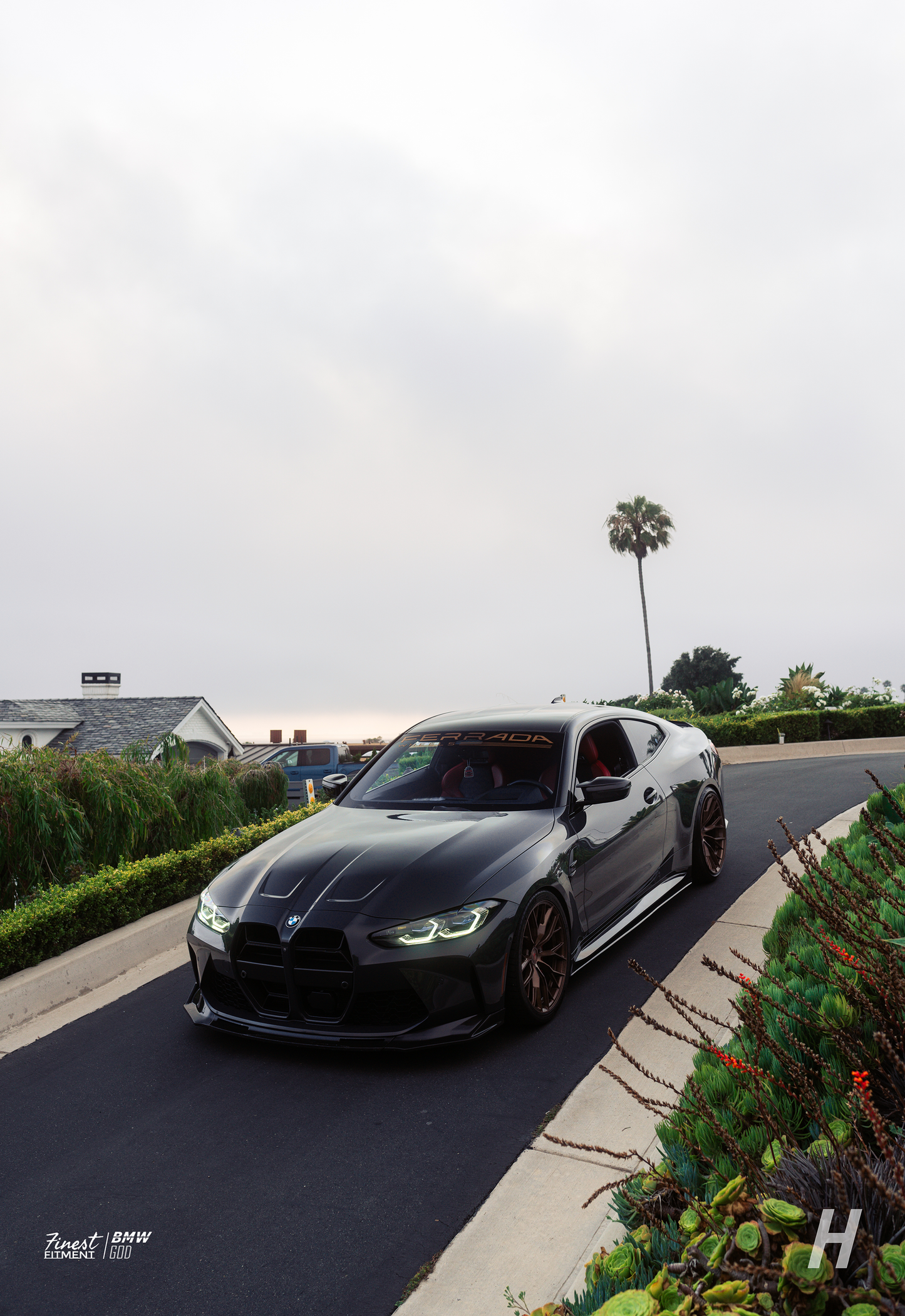 VR1 (V Style) Dry Carbon Fiber Front Lip - G80 M3 | G82 / G83 M4