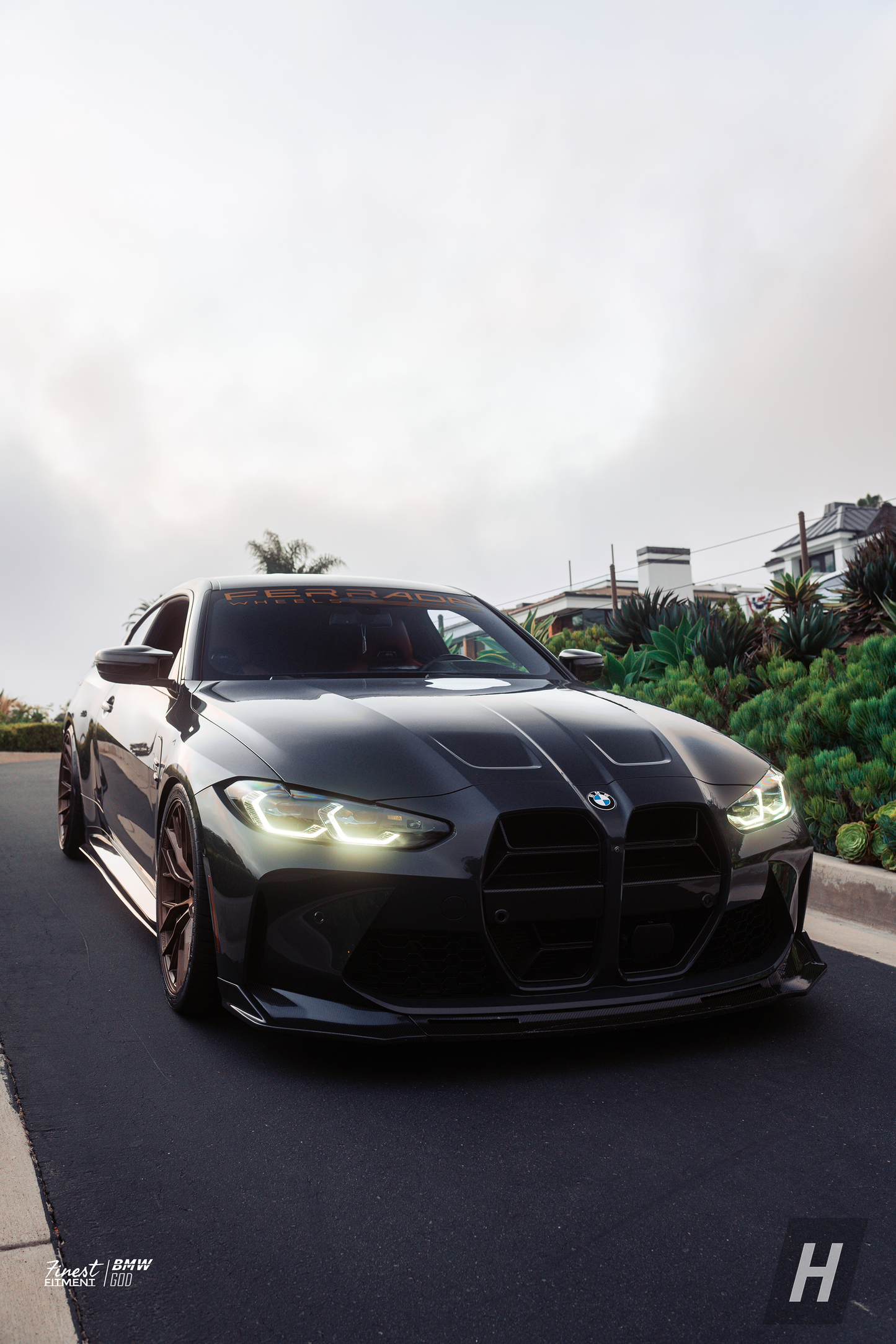 VR1 (V Style) Dry Carbon Fiber Front Lip - G80 M3 | G82 / G83 M4